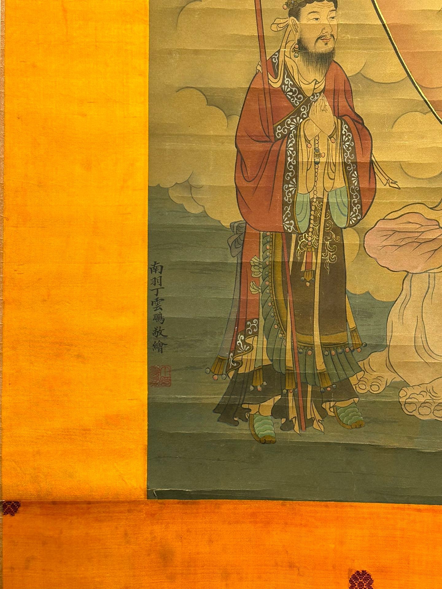 Chinese scroll painting Ding Yunpeng