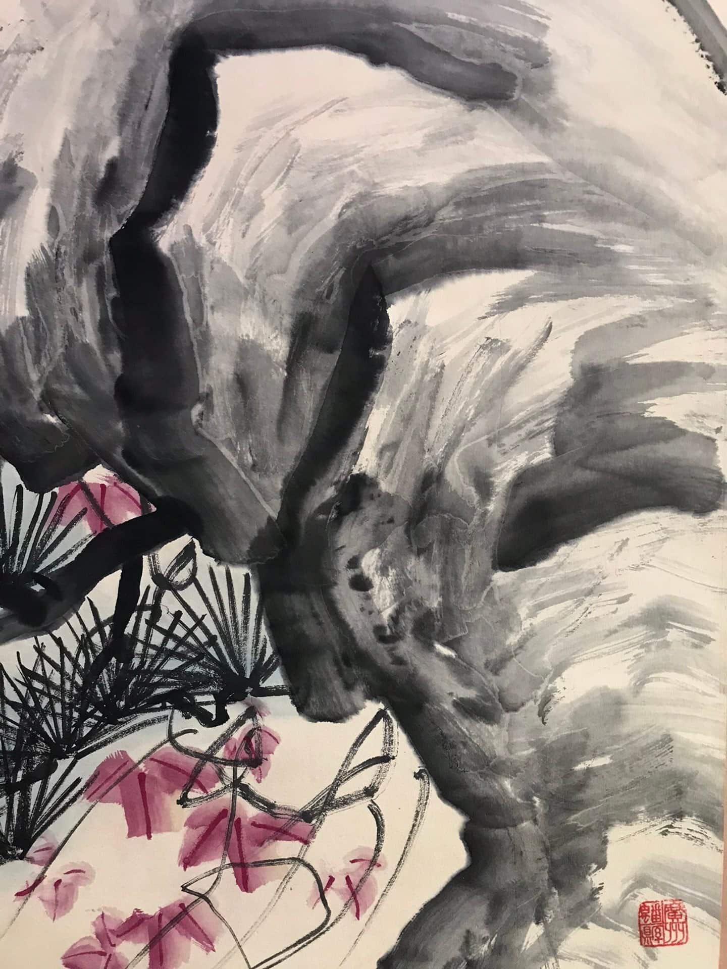 Chinese scroll painting Gao Jianfu