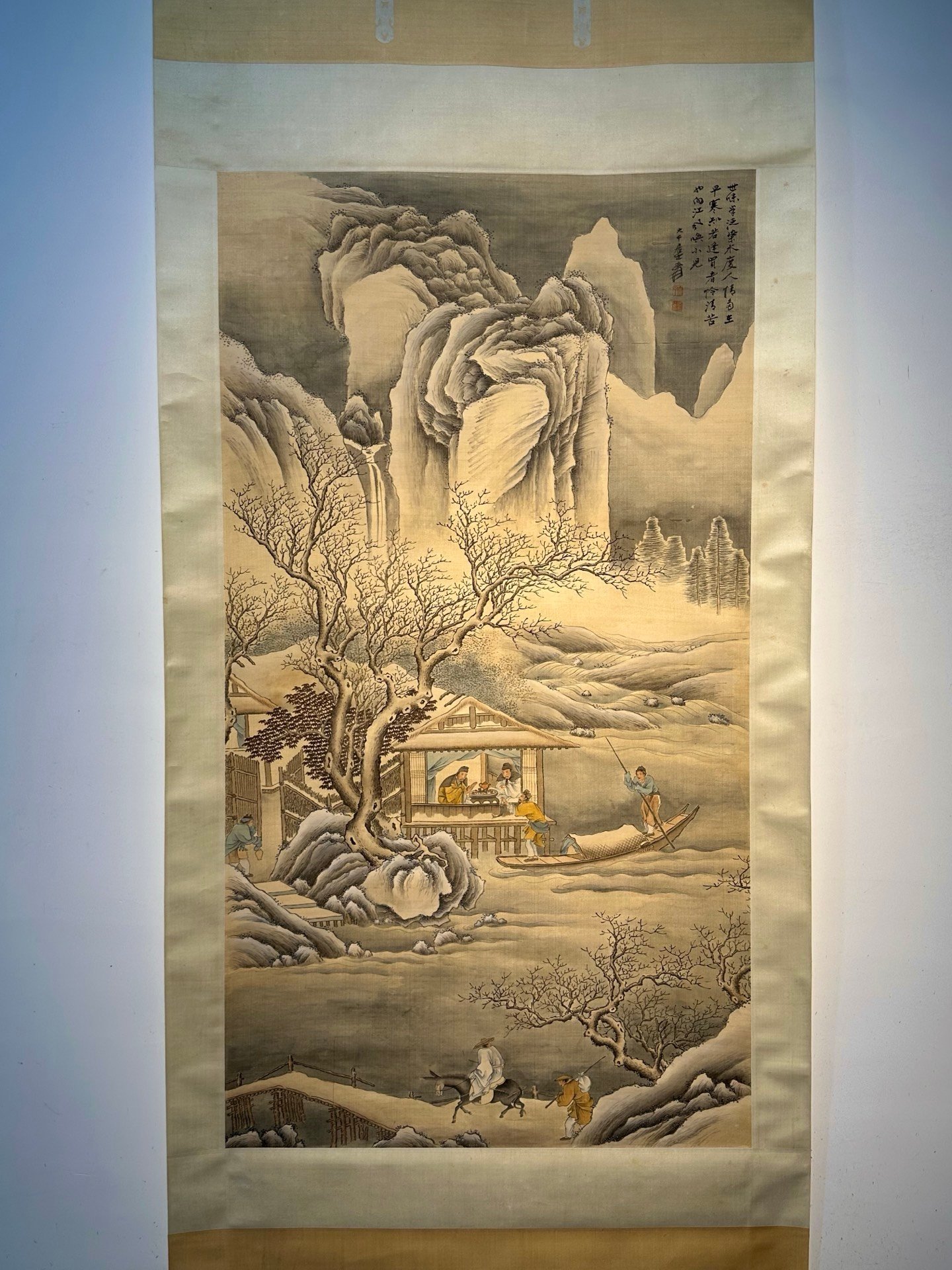 Chinese scroll painting Zhang Daqian
