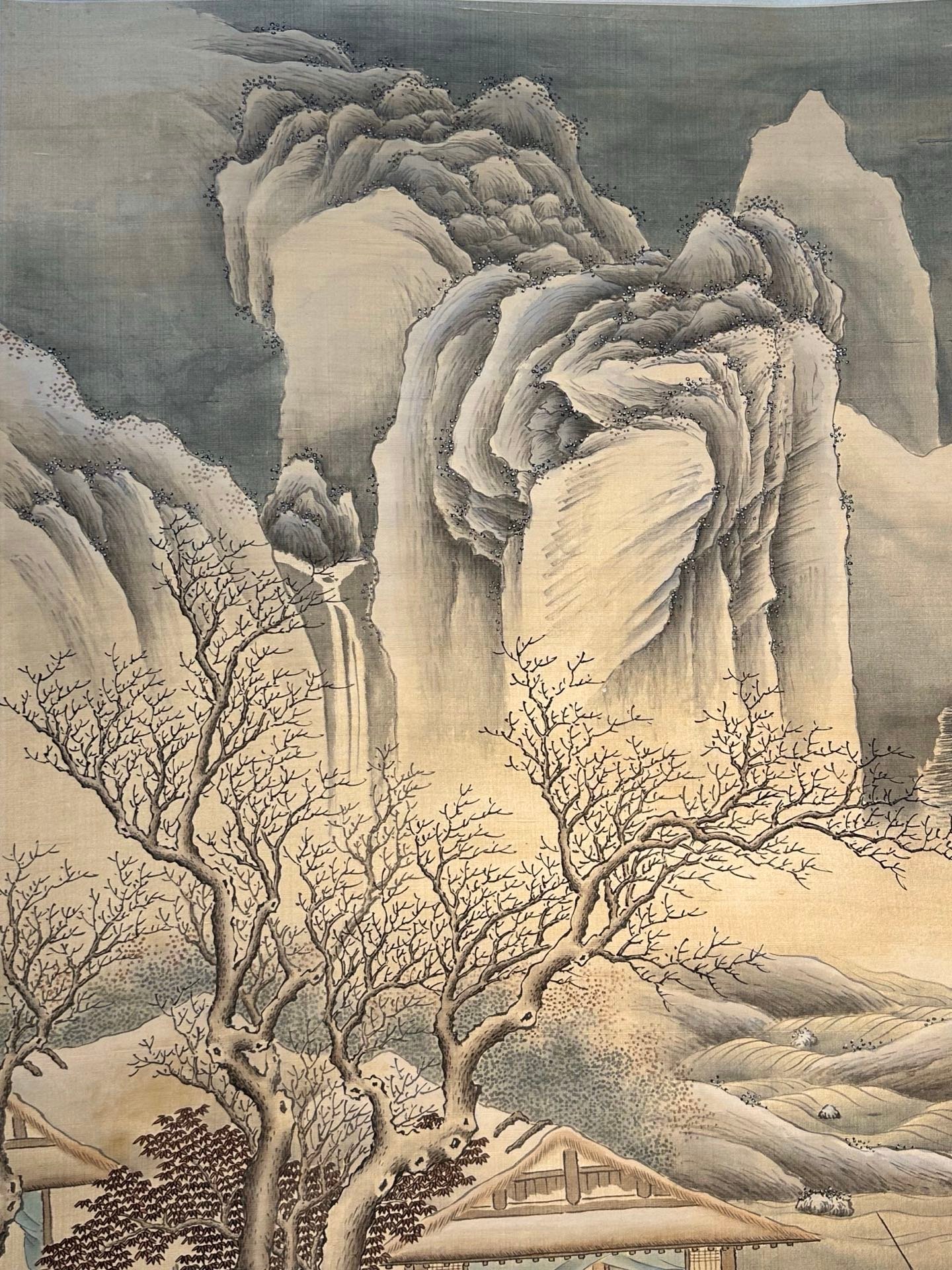 Chinese scroll painting Zhang Daqian