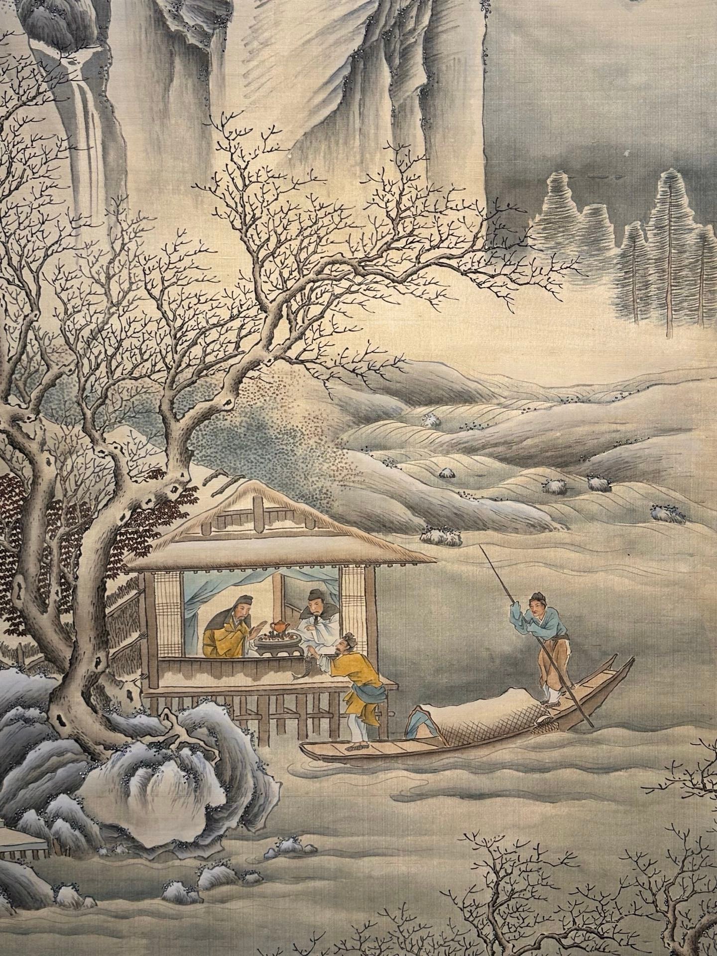 Chinese scroll painting Zhang Daqian