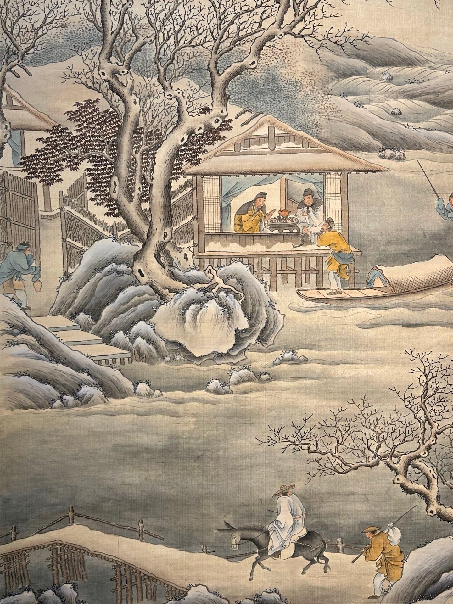 Chinese scroll painting Zhang Daqian