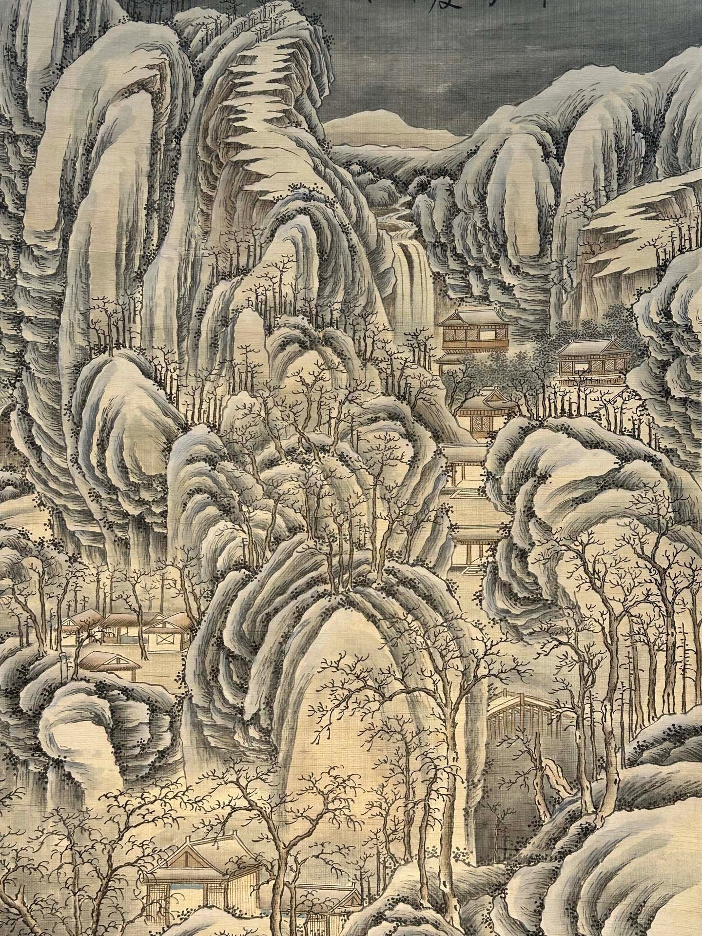 Chinese scroll painting Zhang Daqian