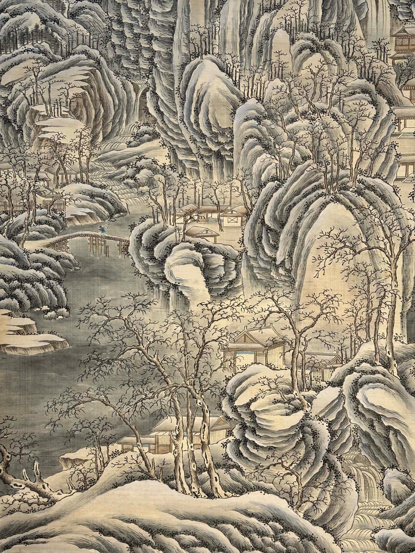 Chinese scroll painting Zhang Daqian