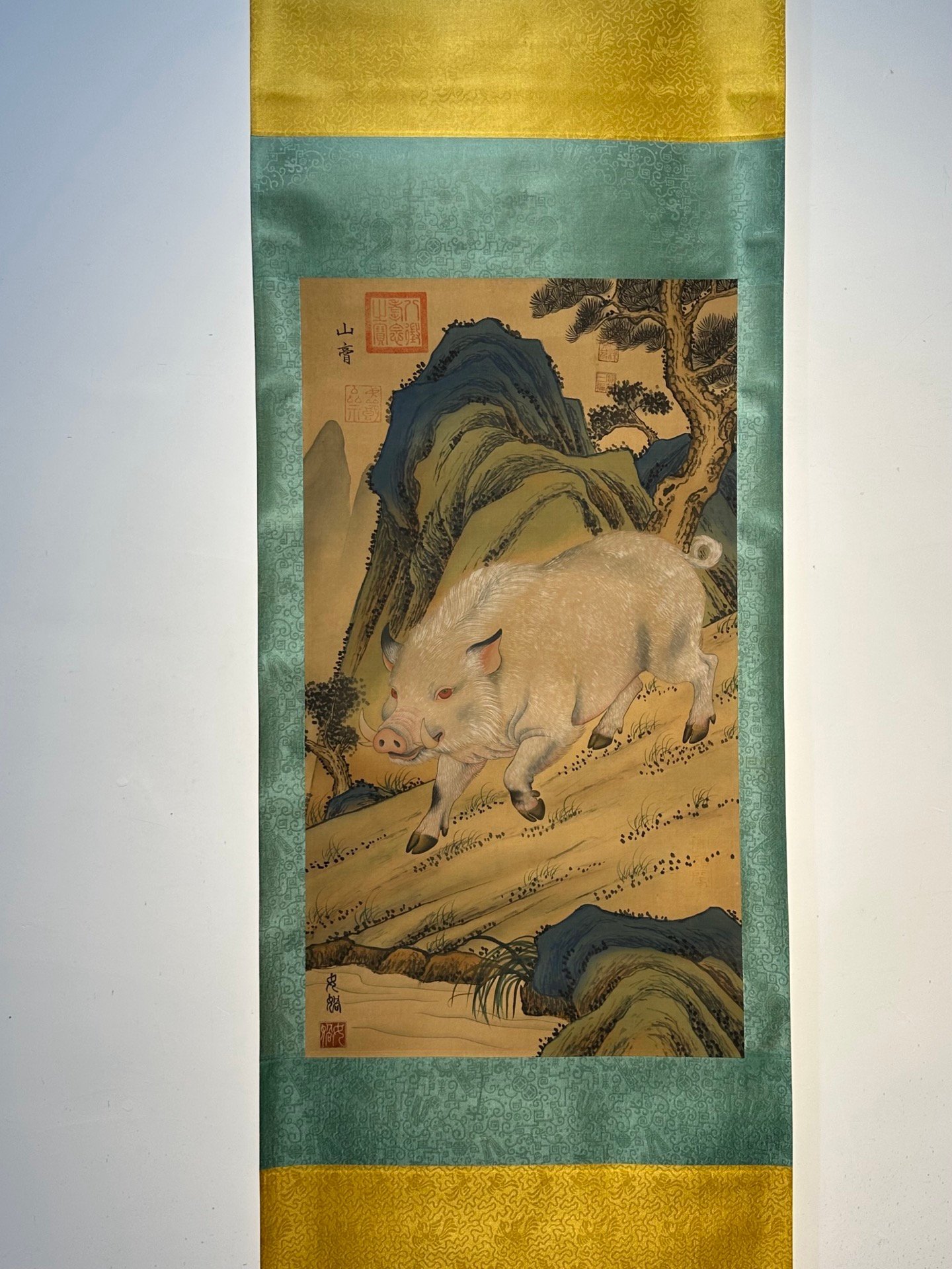 Chinese scroll painting N ü wa