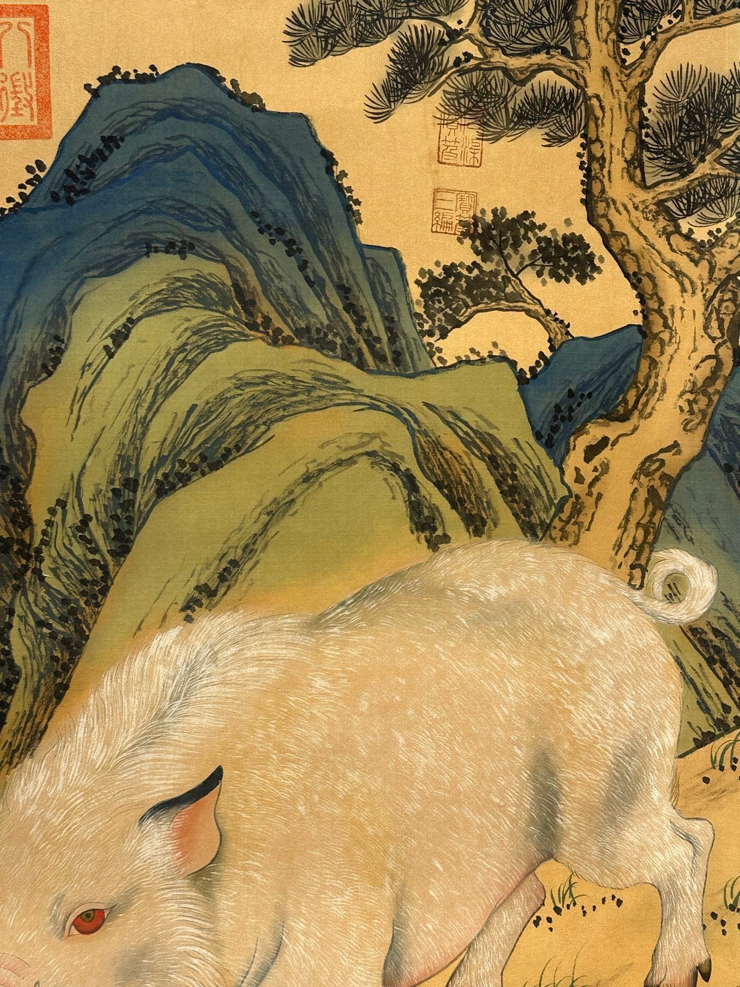 Chinese scroll painting N ü wa