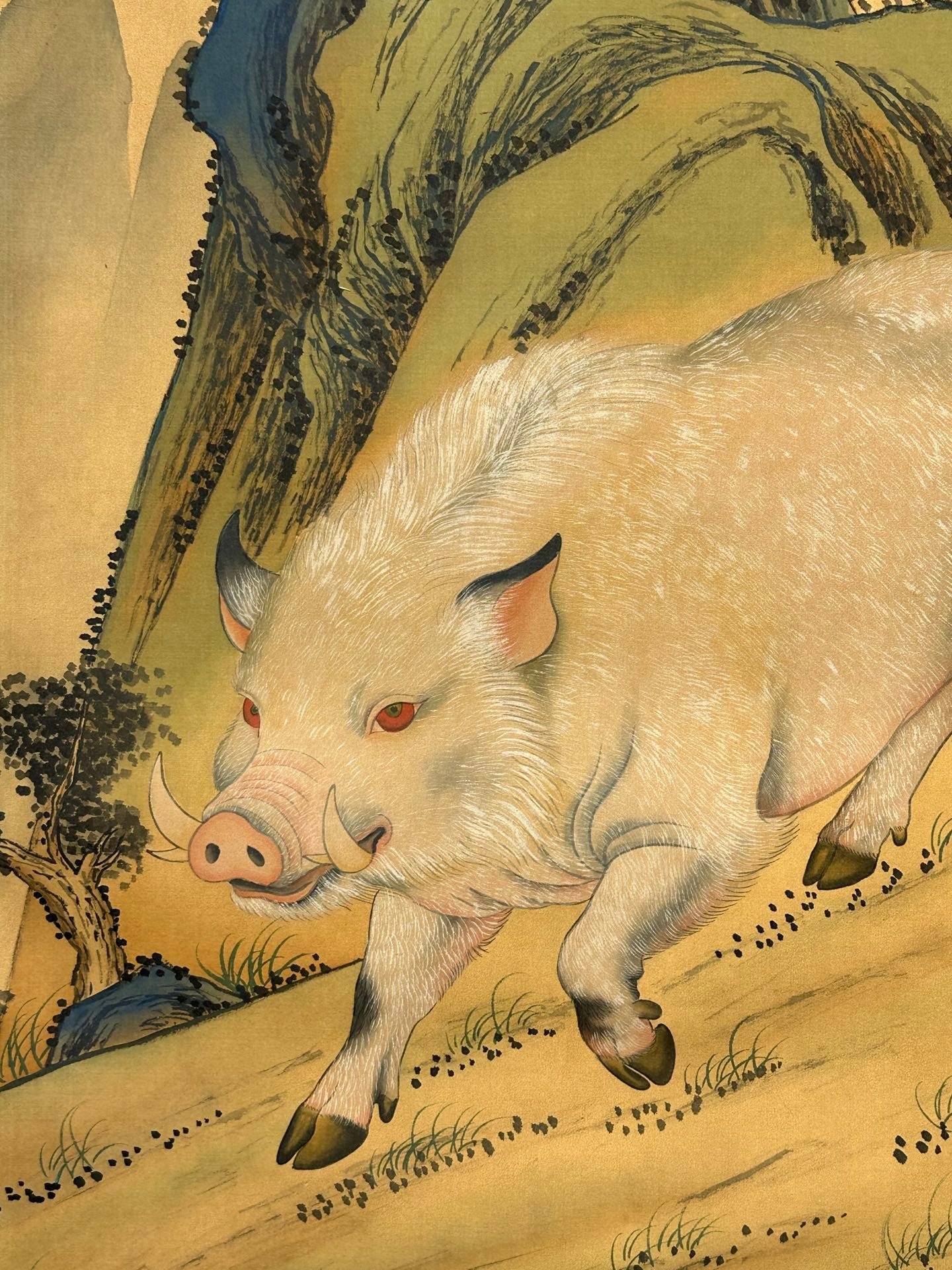 Chinese scroll painting N ü wa