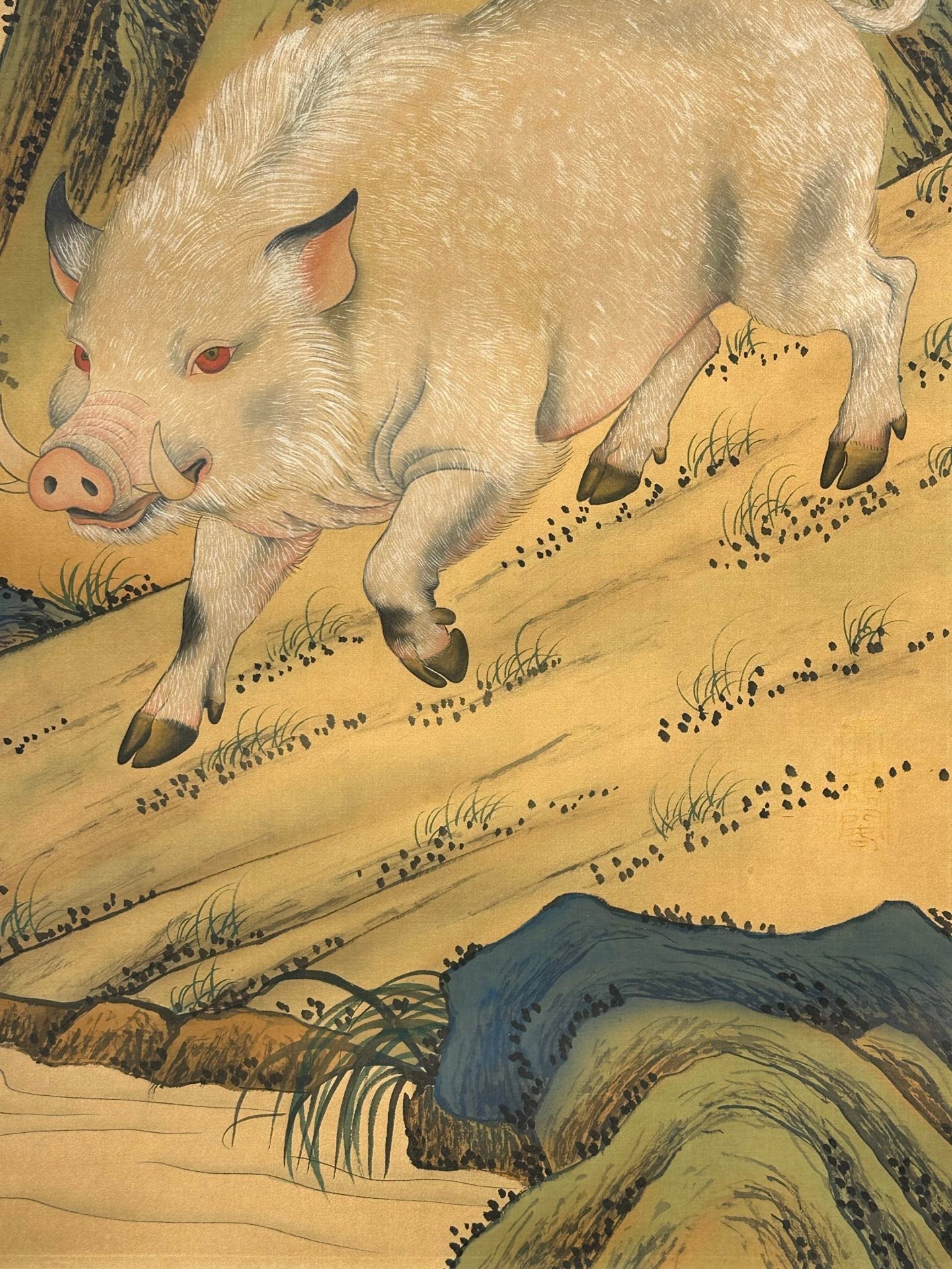 Chinese scroll painting N ü wa