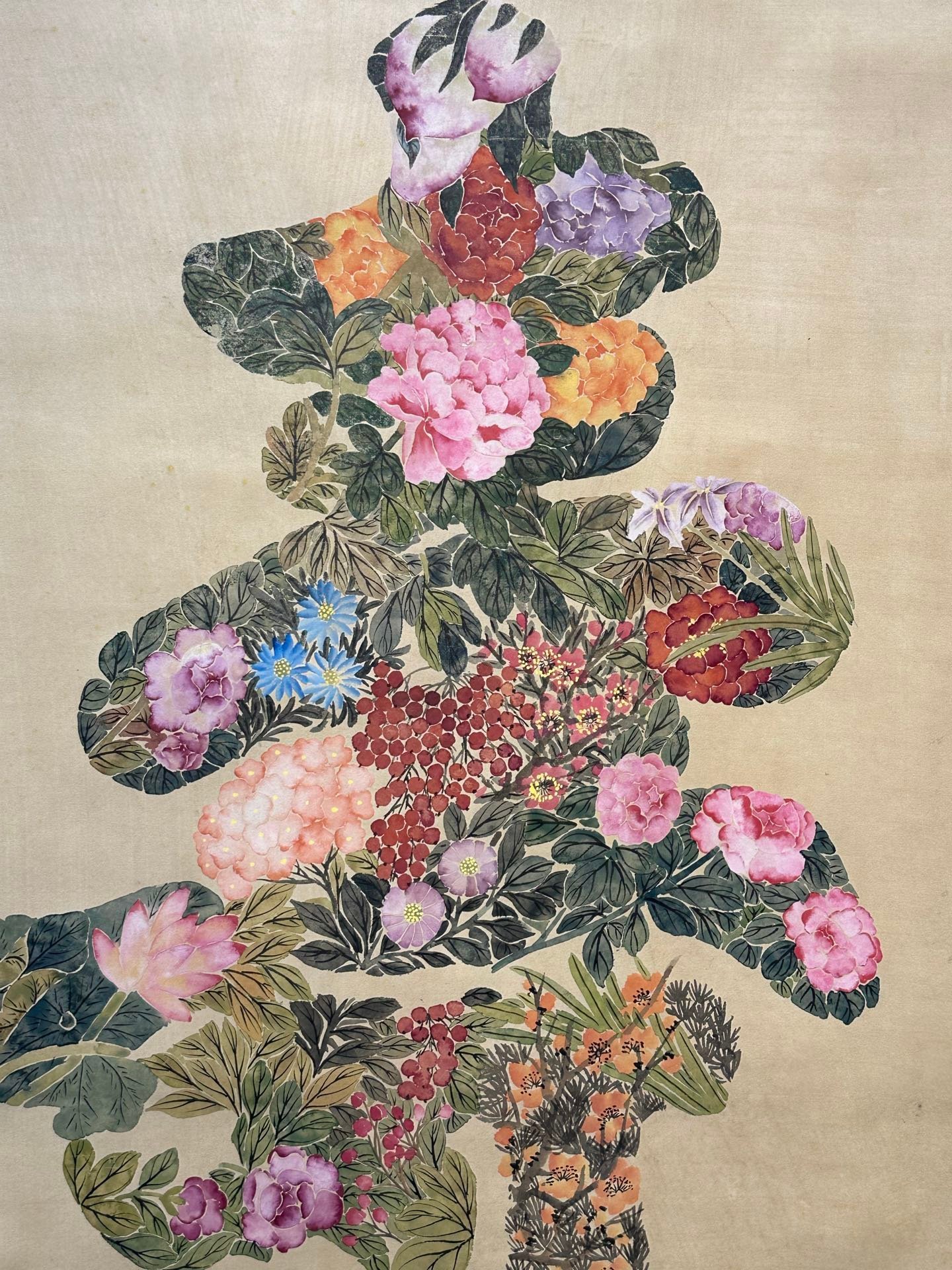 Chinese scroll painting Aisin Gioro Yan