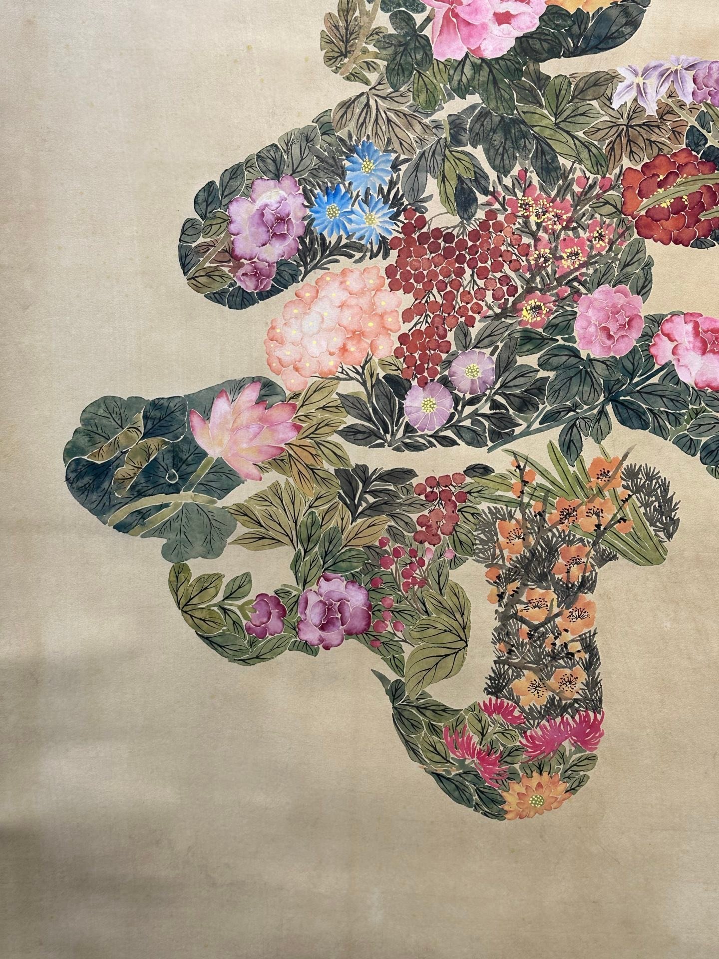 Chinese scroll painting Aisin Gioro Yan