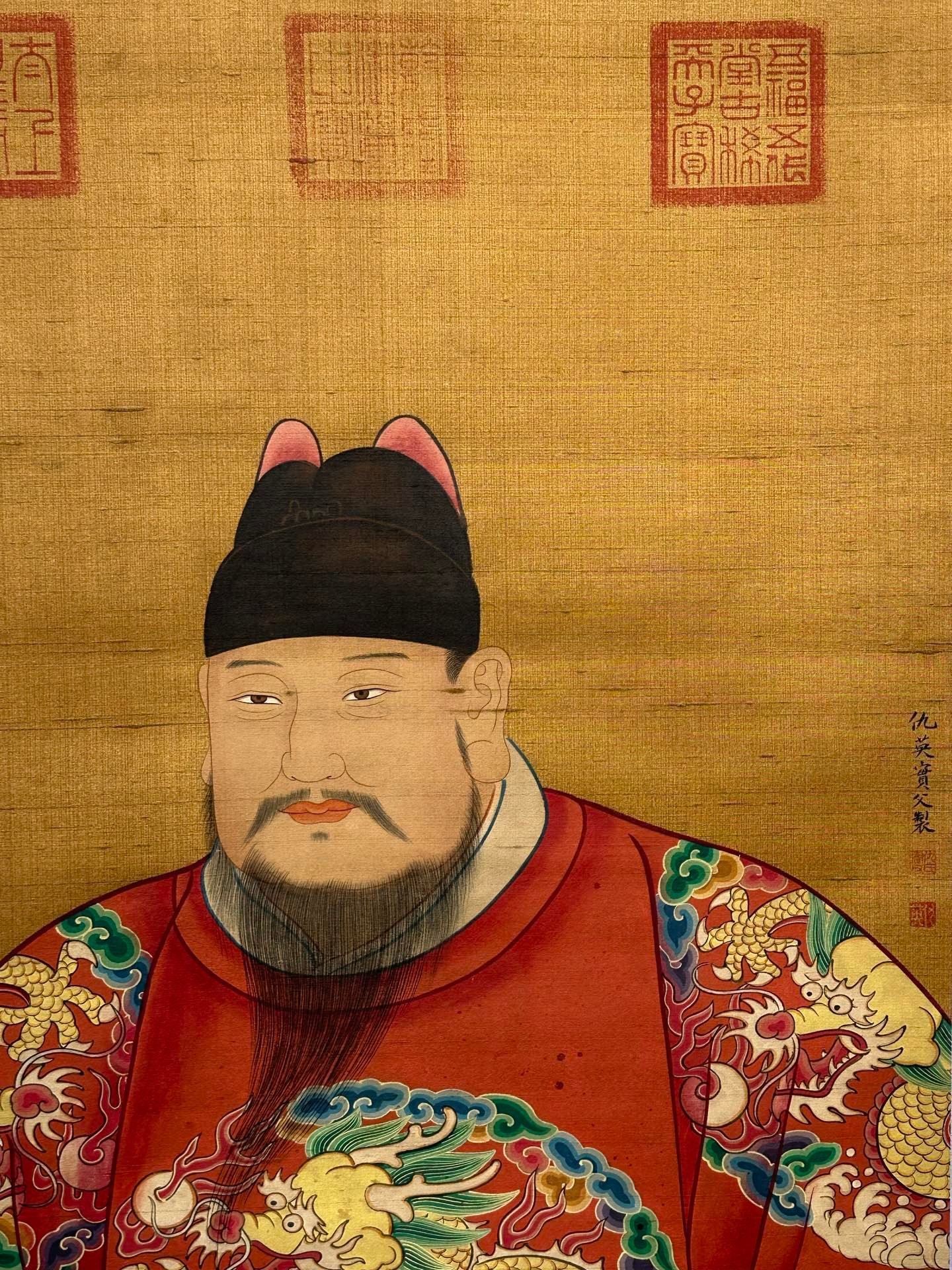 Chinese scroll painting Qiu Ying