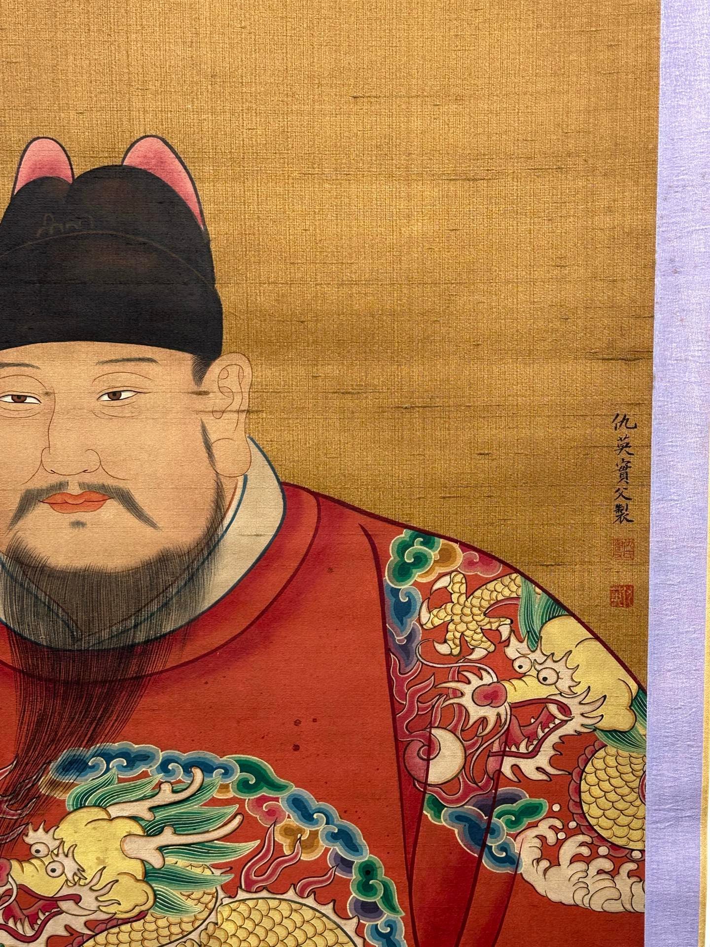Chinese scroll painting Qiu Ying