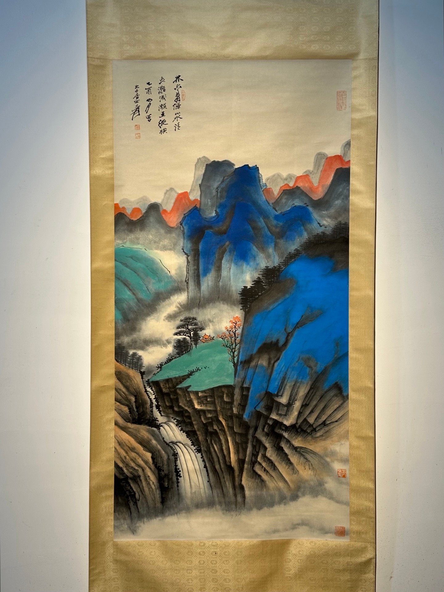 Chinese scroll painting Zhang Daqian