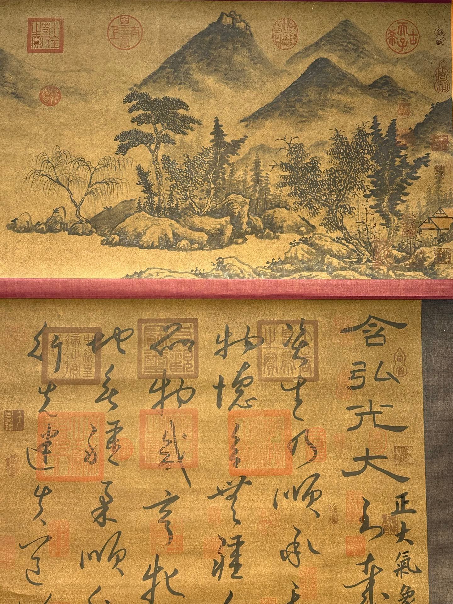 Chinese scroll painting Wang Xizhi