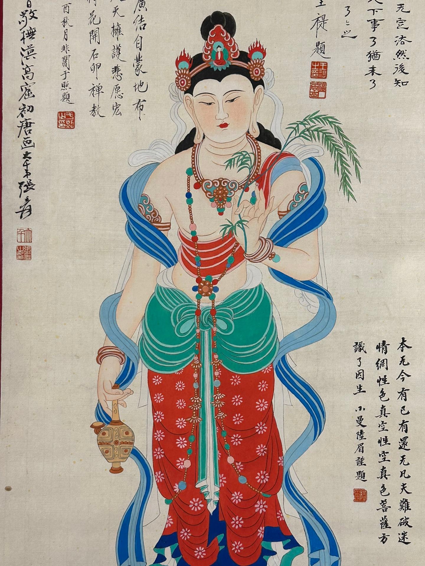 Chinese scroll painting Zhang Daqian
