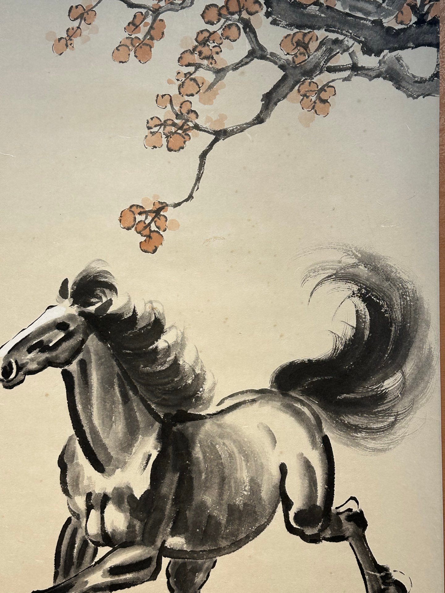 Chinese scroll painting Xu Beihong