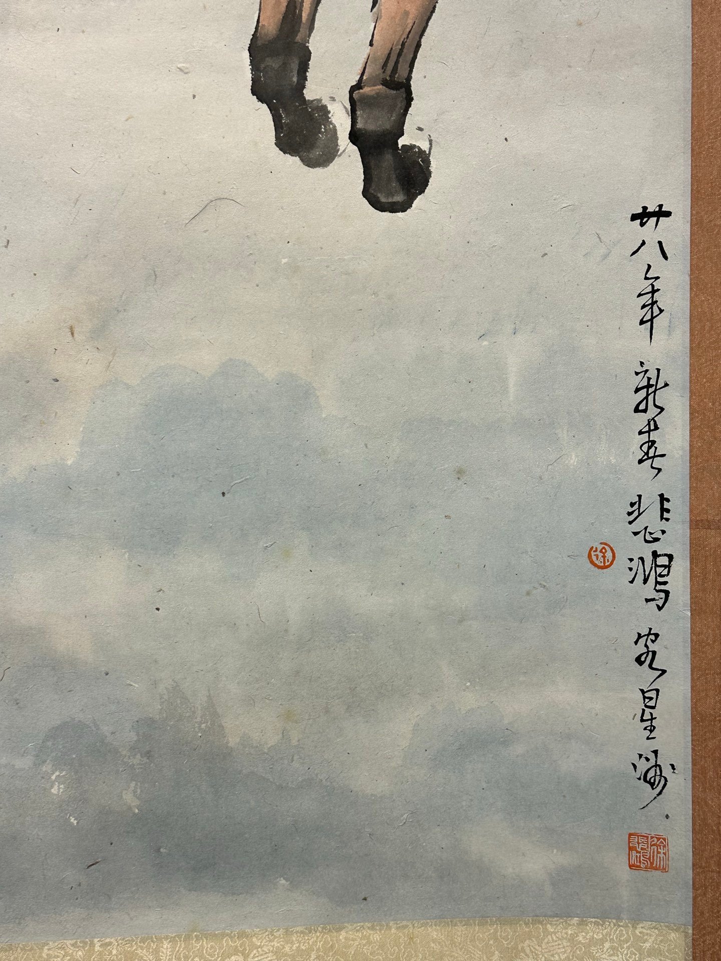 Chinese scroll painting Xu Beihong