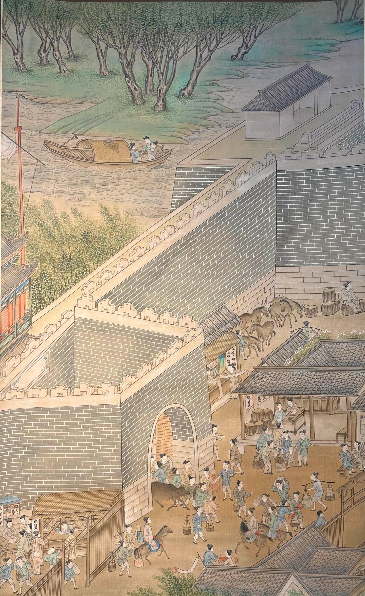 Chinese scroll painting Zhang Zeduan