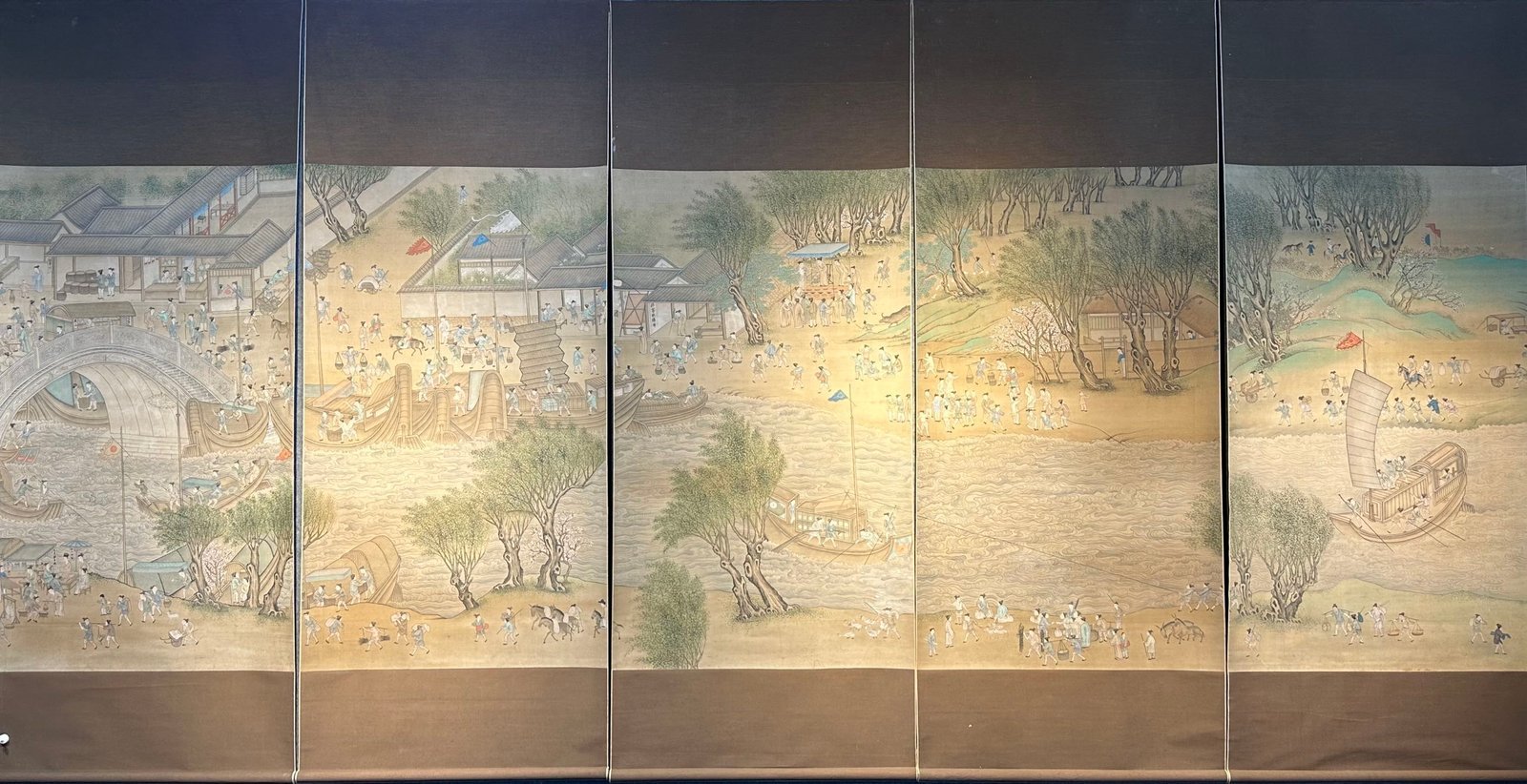 Chinese scroll painting Zhang Zeduan
