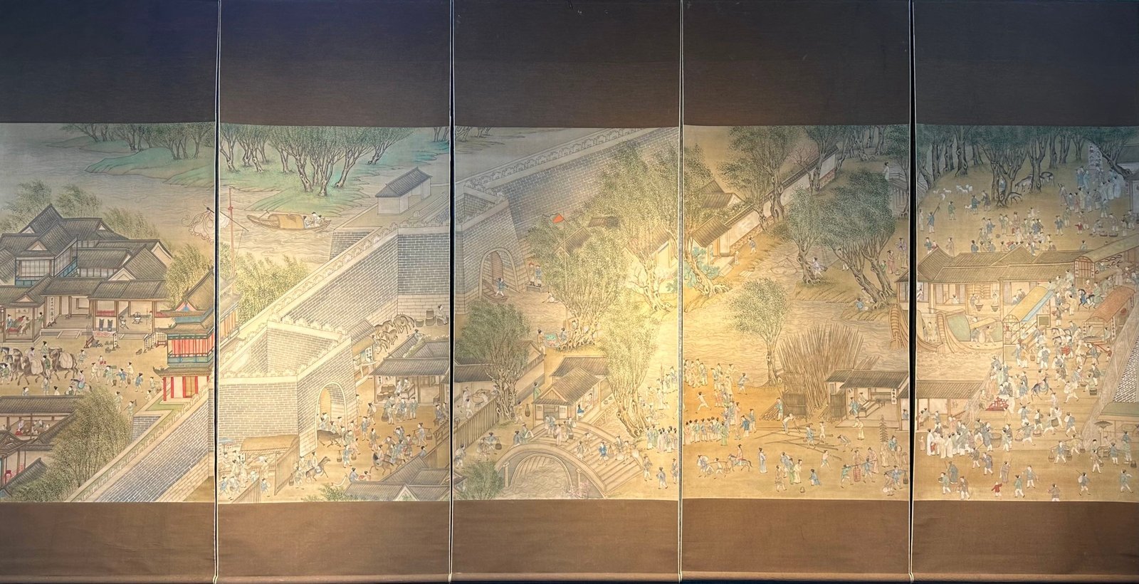 Chinese scroll painting Zhang Zeduan