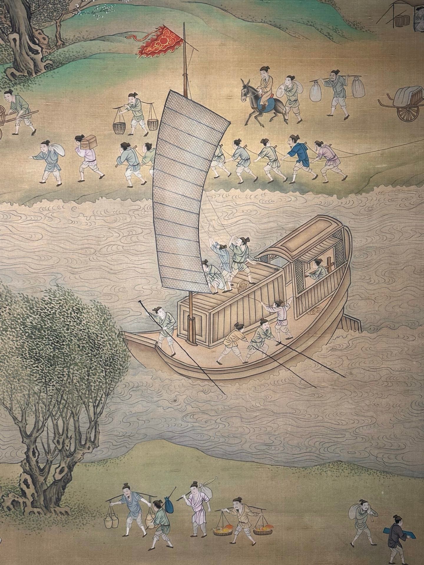 Chinese scroll painting Zhang Zeduan