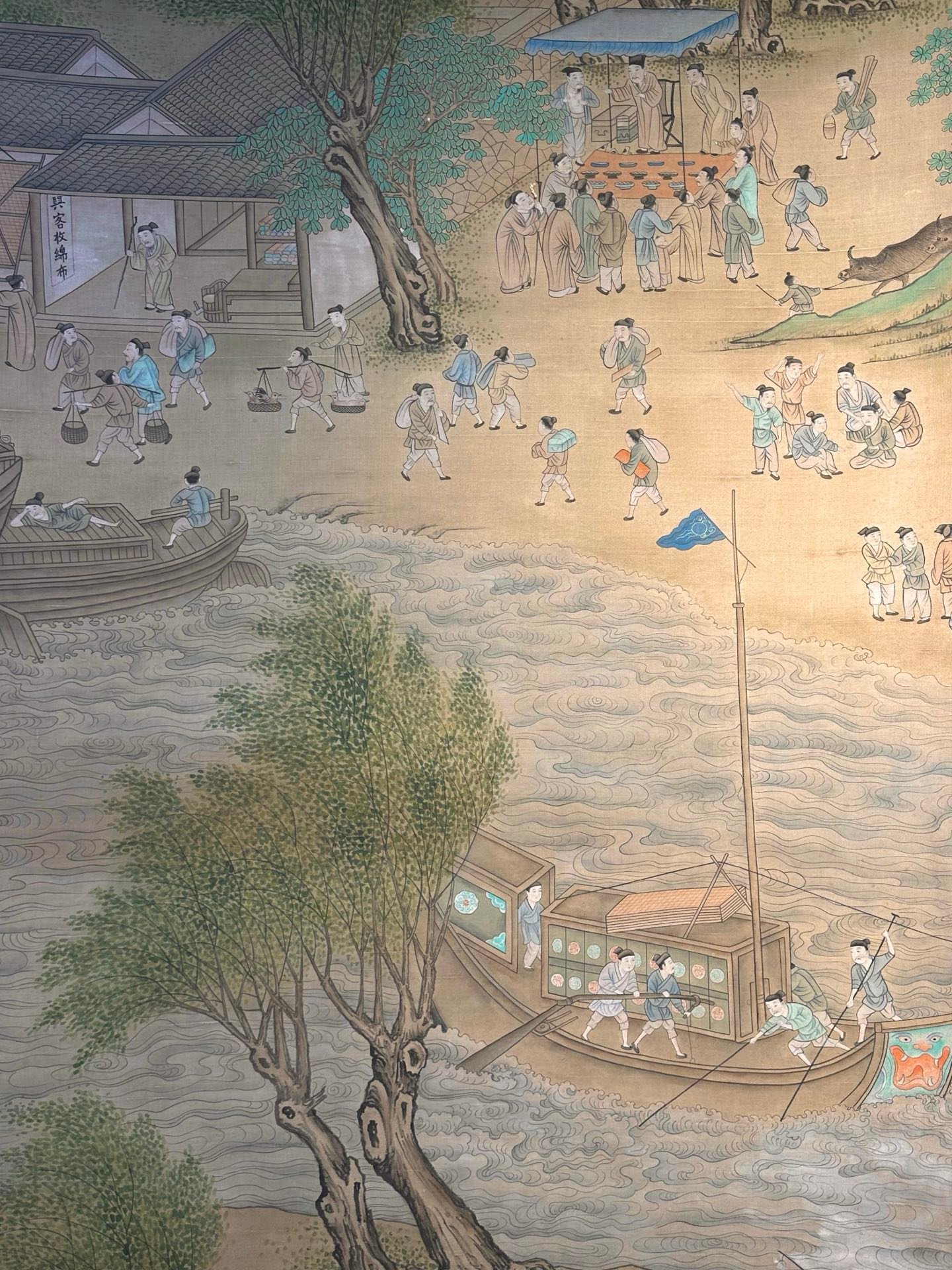 Chinese scroll painting Zhang Zeduan