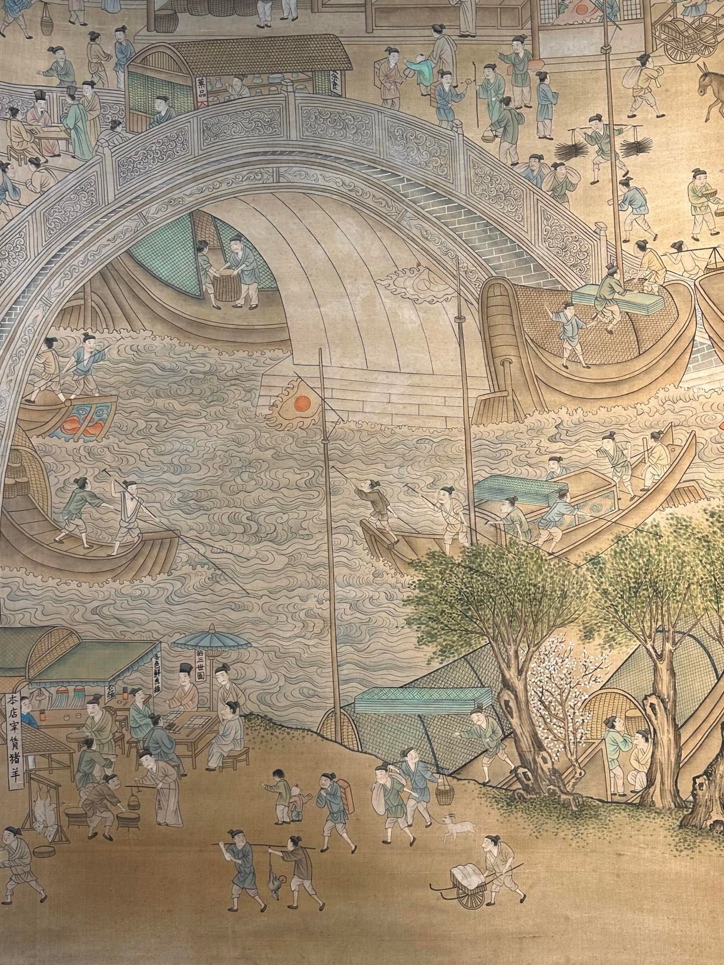 Chinese scroll painting Zhang Zeduan