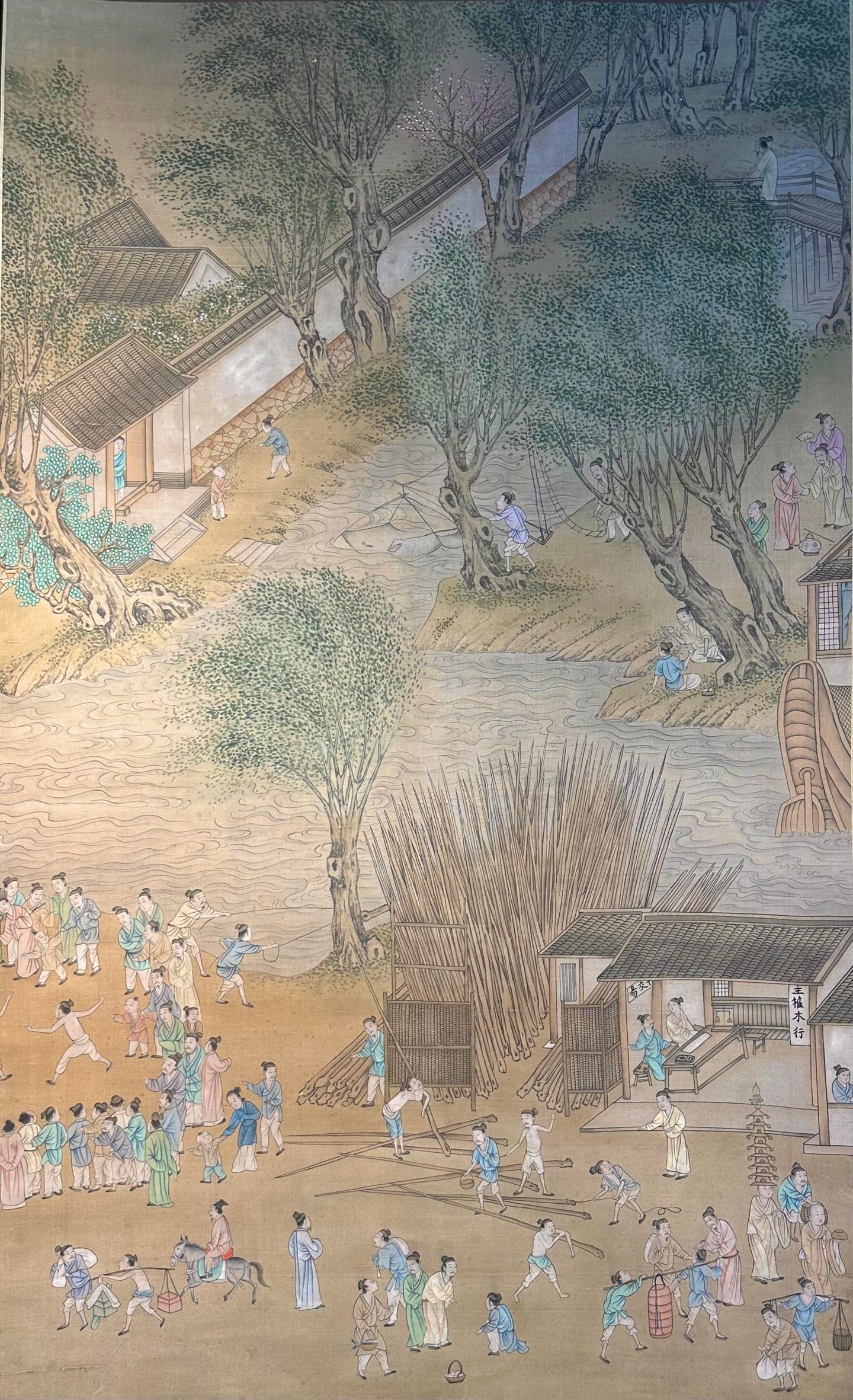 Chinese scroll painting Zhang Zeduan
