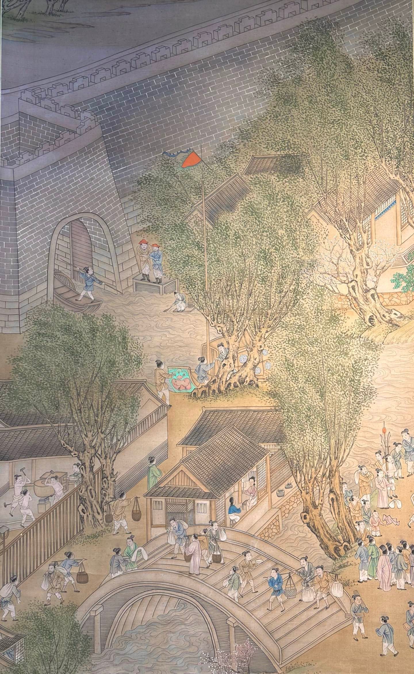 Chinese scroll painting Zhang Zeduan