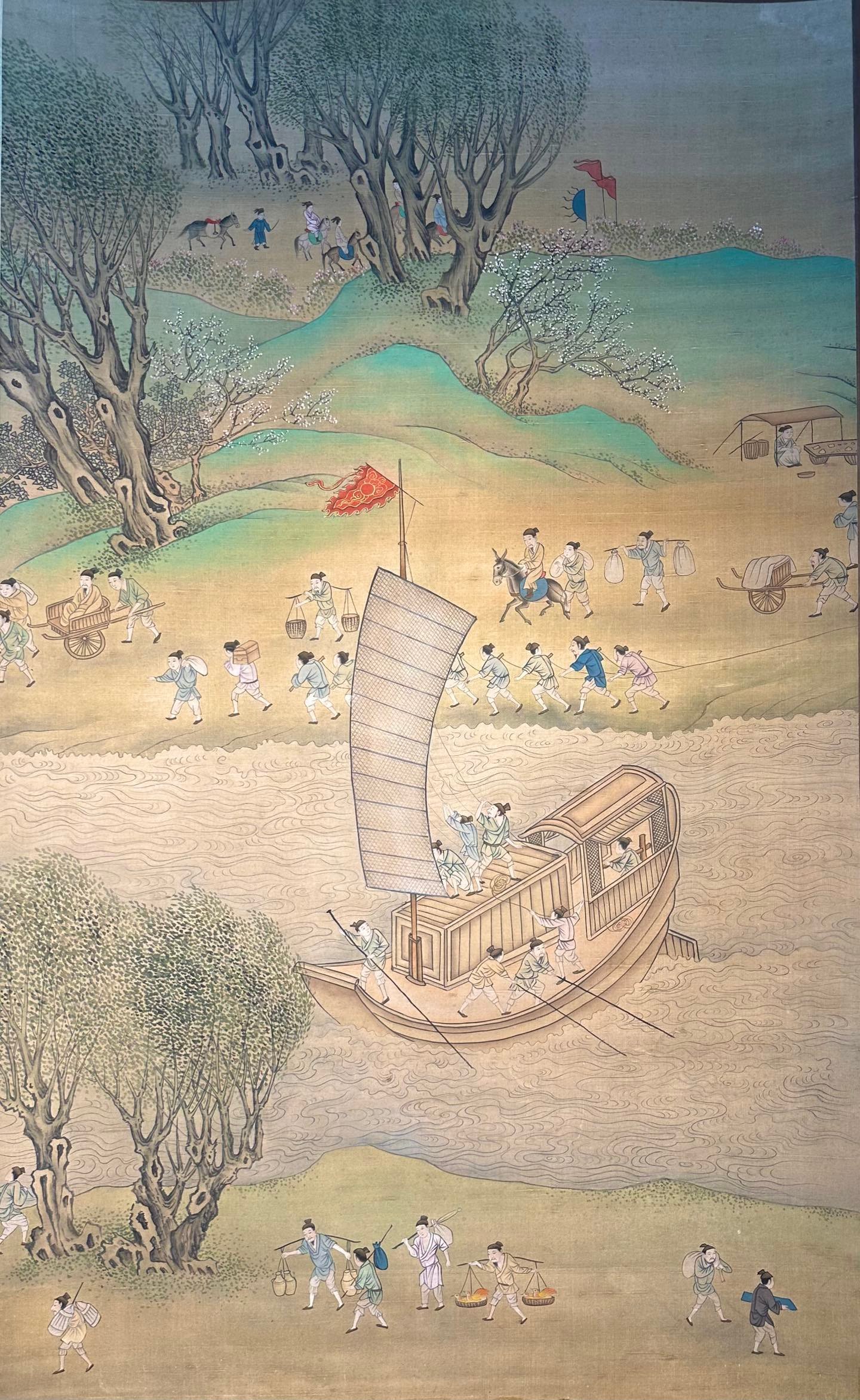 Chinese scroll painting Zhang Zeduan
