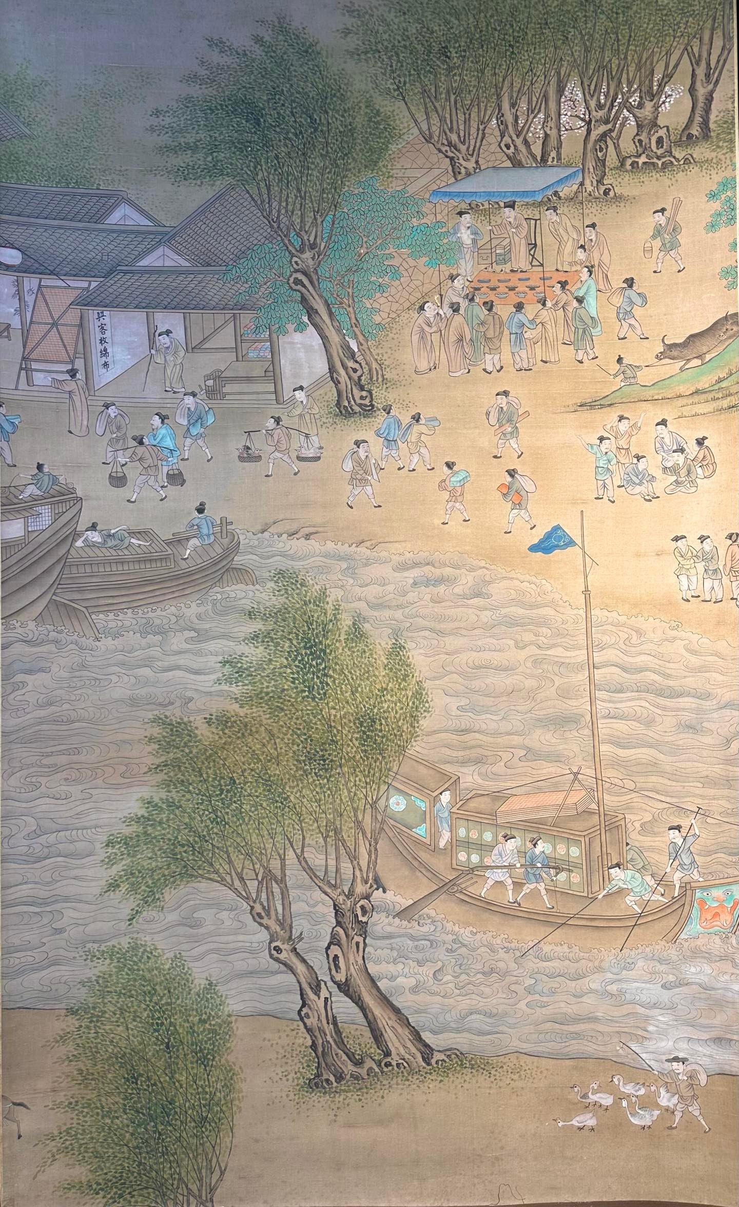 Chinese scroll painting Zhang Zeduan
