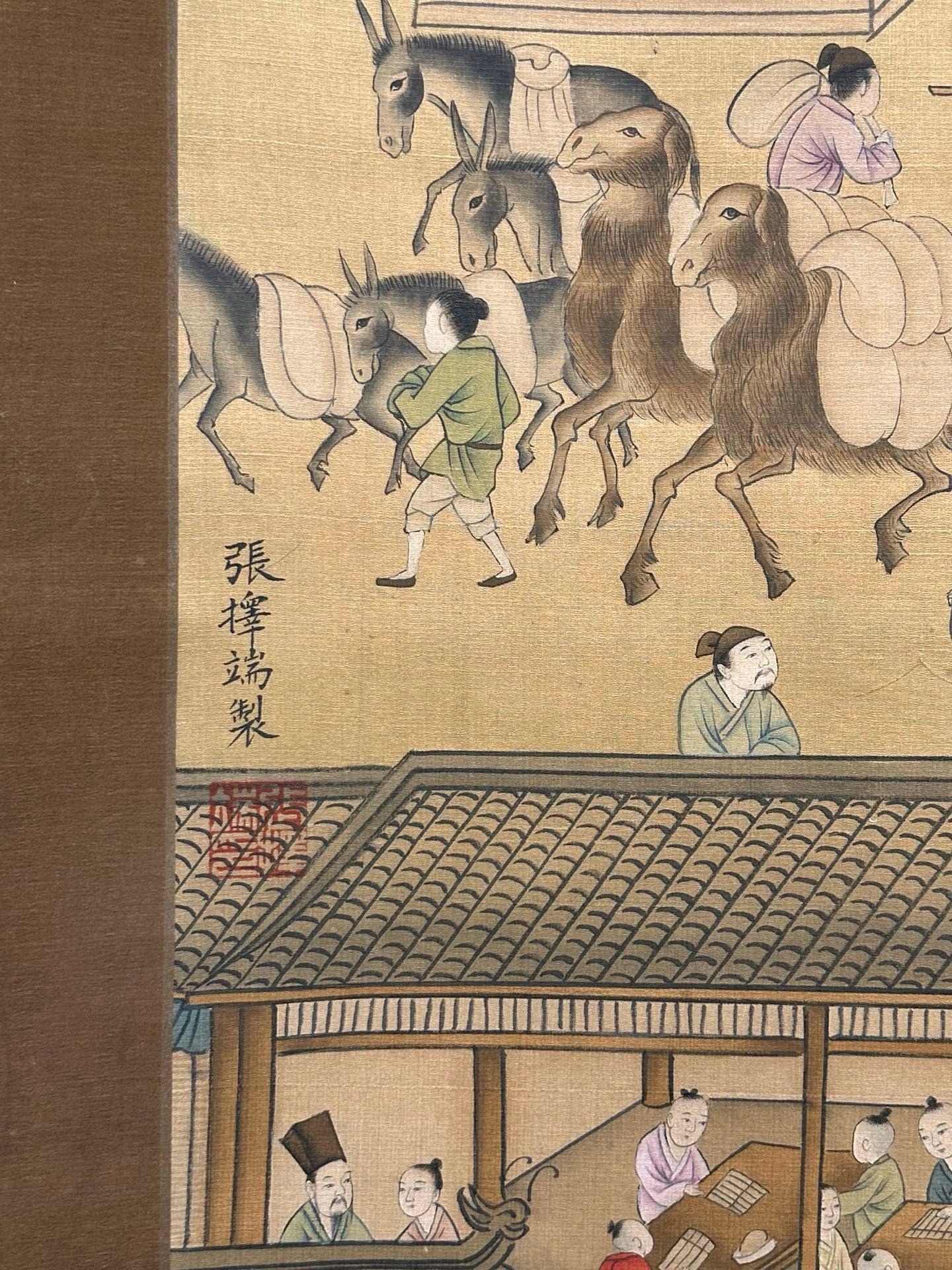 Chinese scroll painting Zhang Zeduan