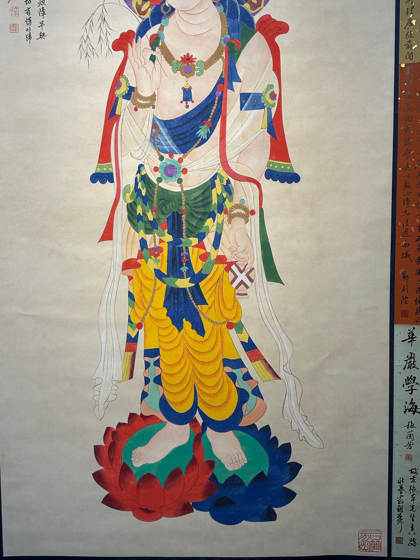 Chinese scroll painting Zhang Daqian
