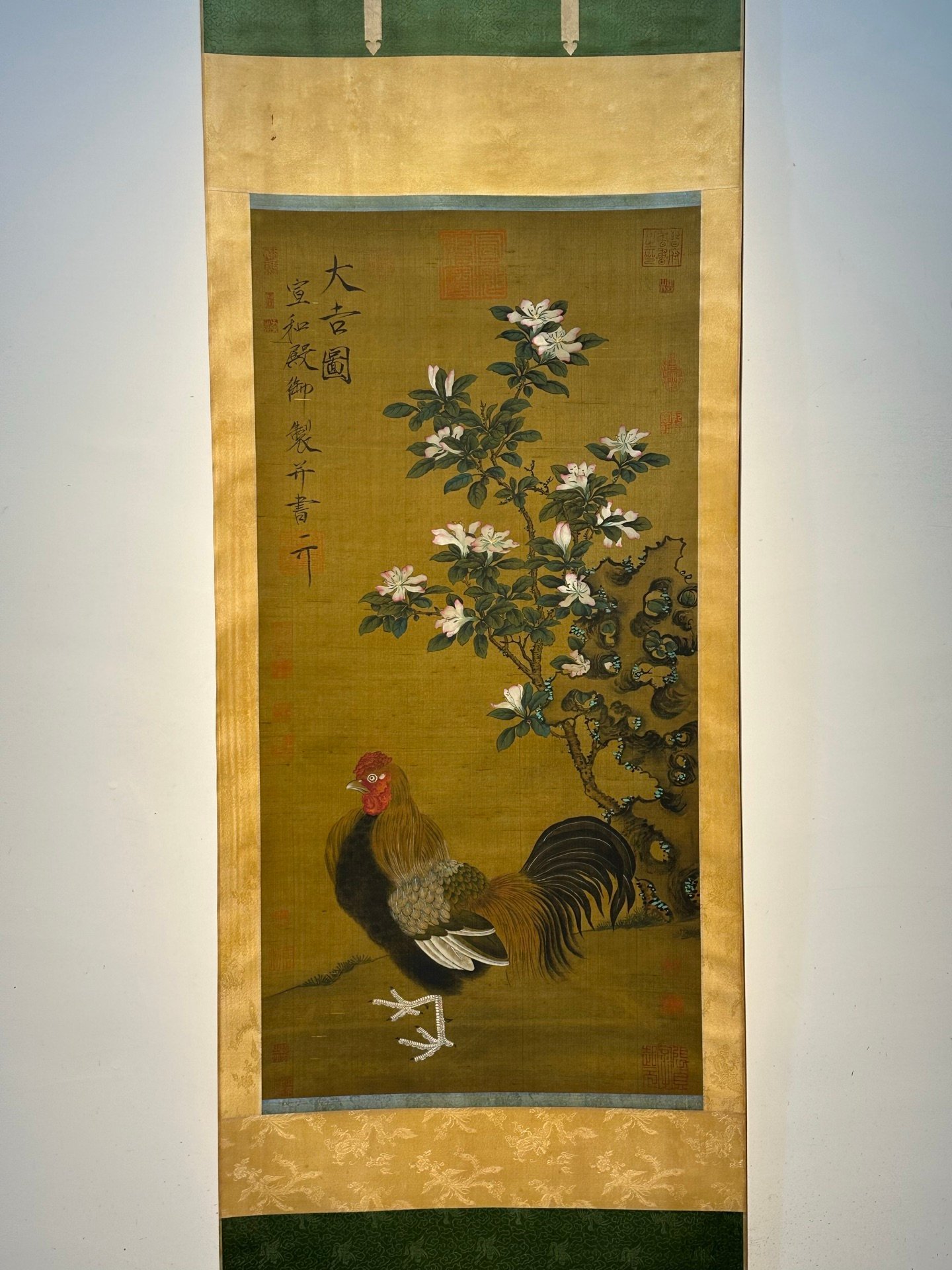Chinese scroll painting Song Huizong