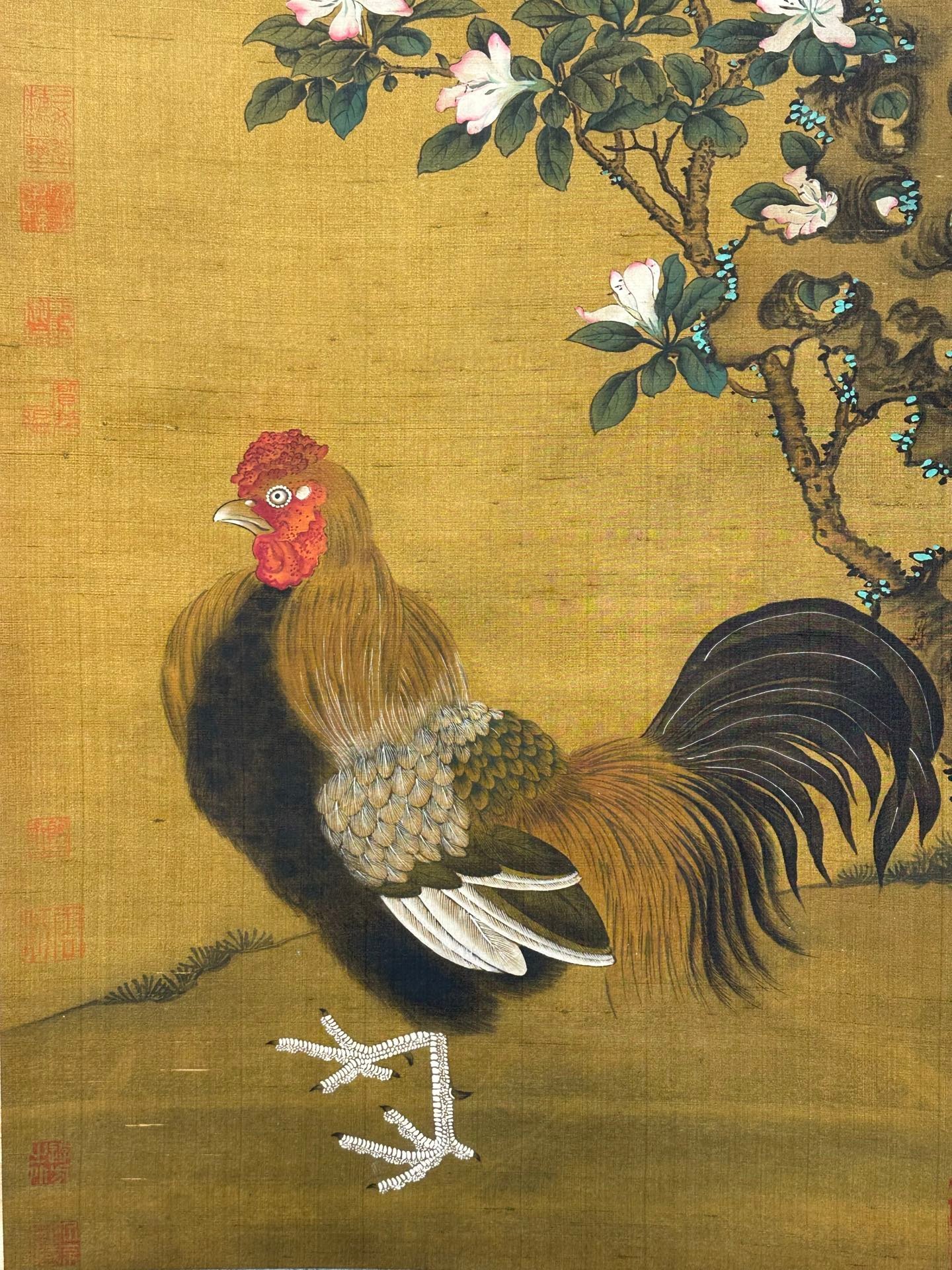 Chinese scroll painting Song Huizong
