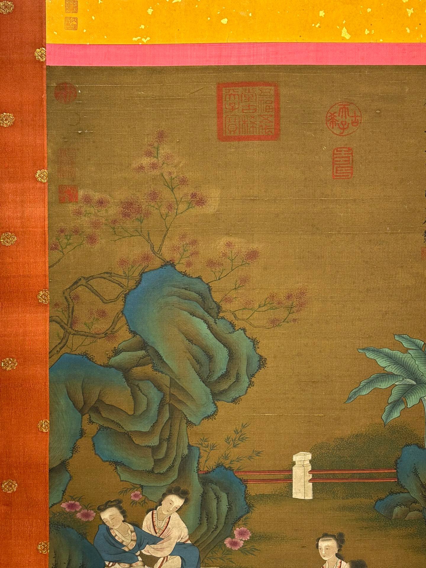 Chinese scroll painting Yan Liben