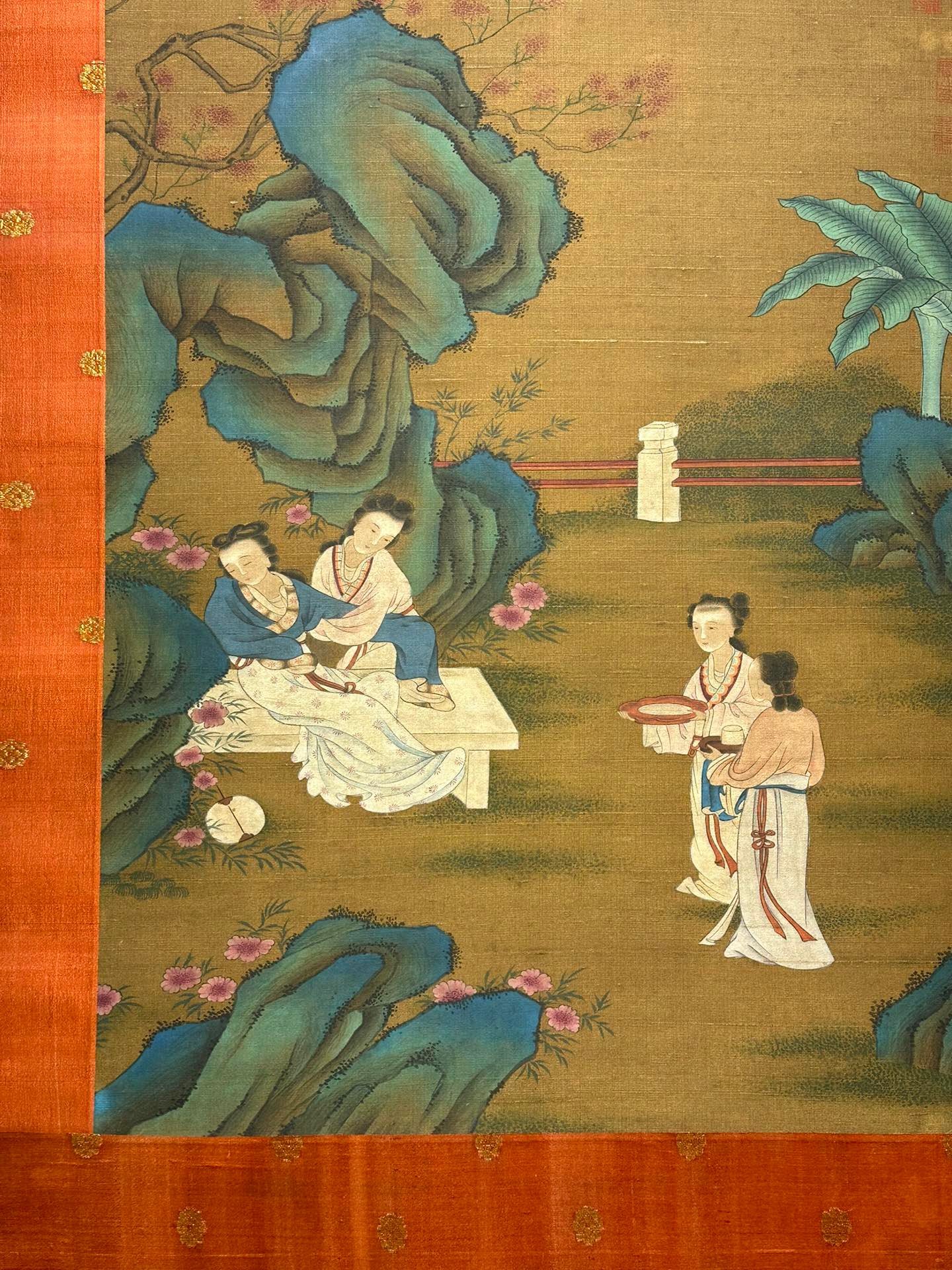 Chinese scroll painting Yan Liben