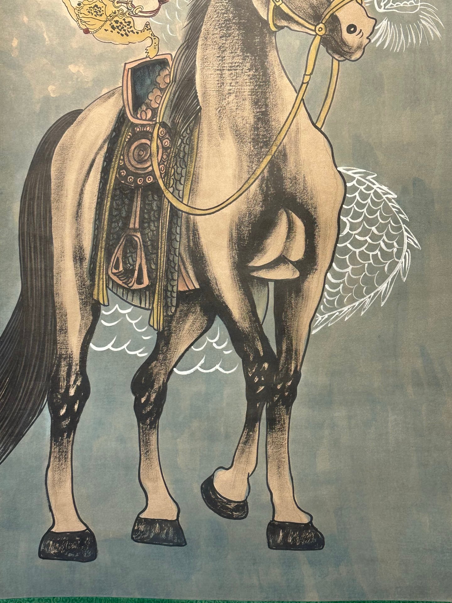 Chinese scroll painting Fu Baoshi