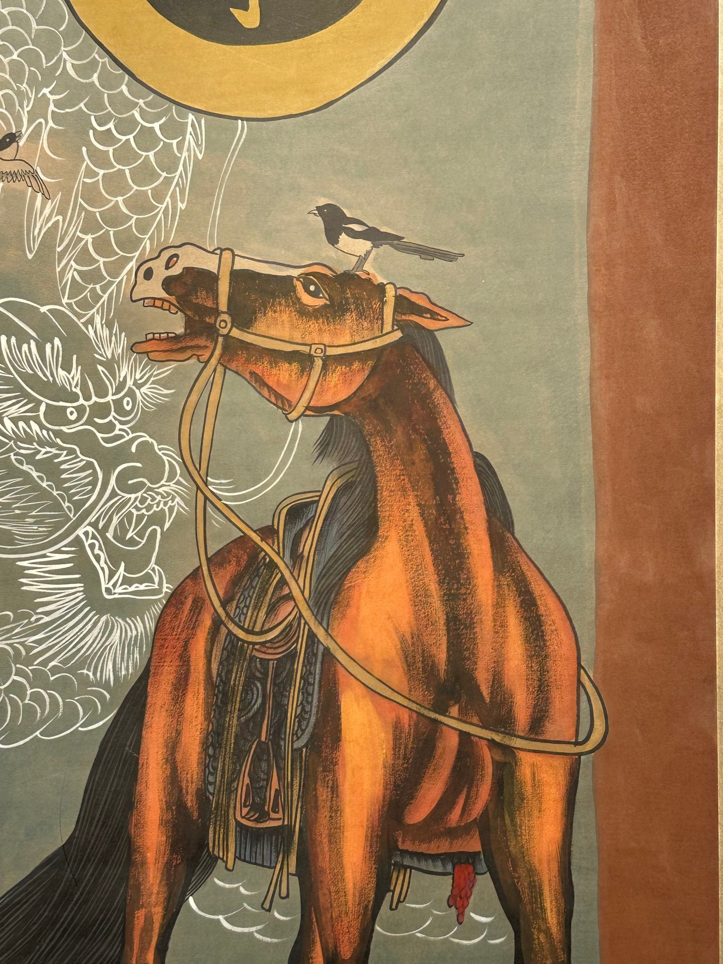 Chinese scroll painting Fu Baoshi