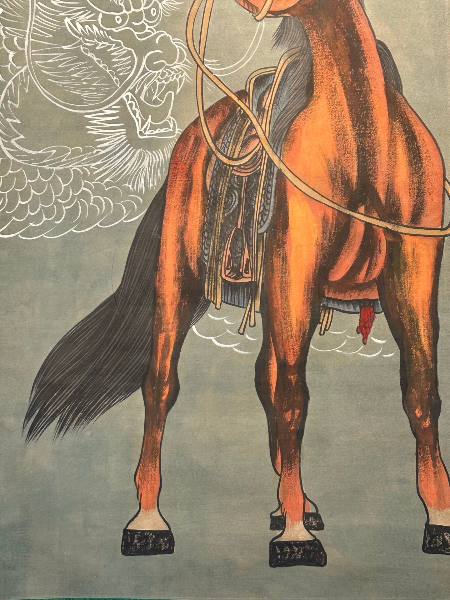Chinese scroll painting Fu Baoshi
