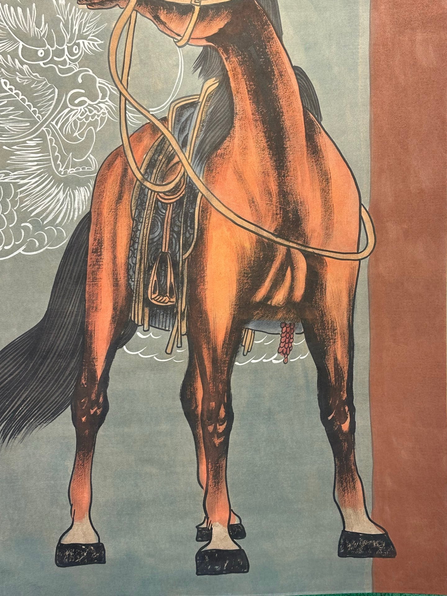 Chinese scroll painting Fu Baoshi