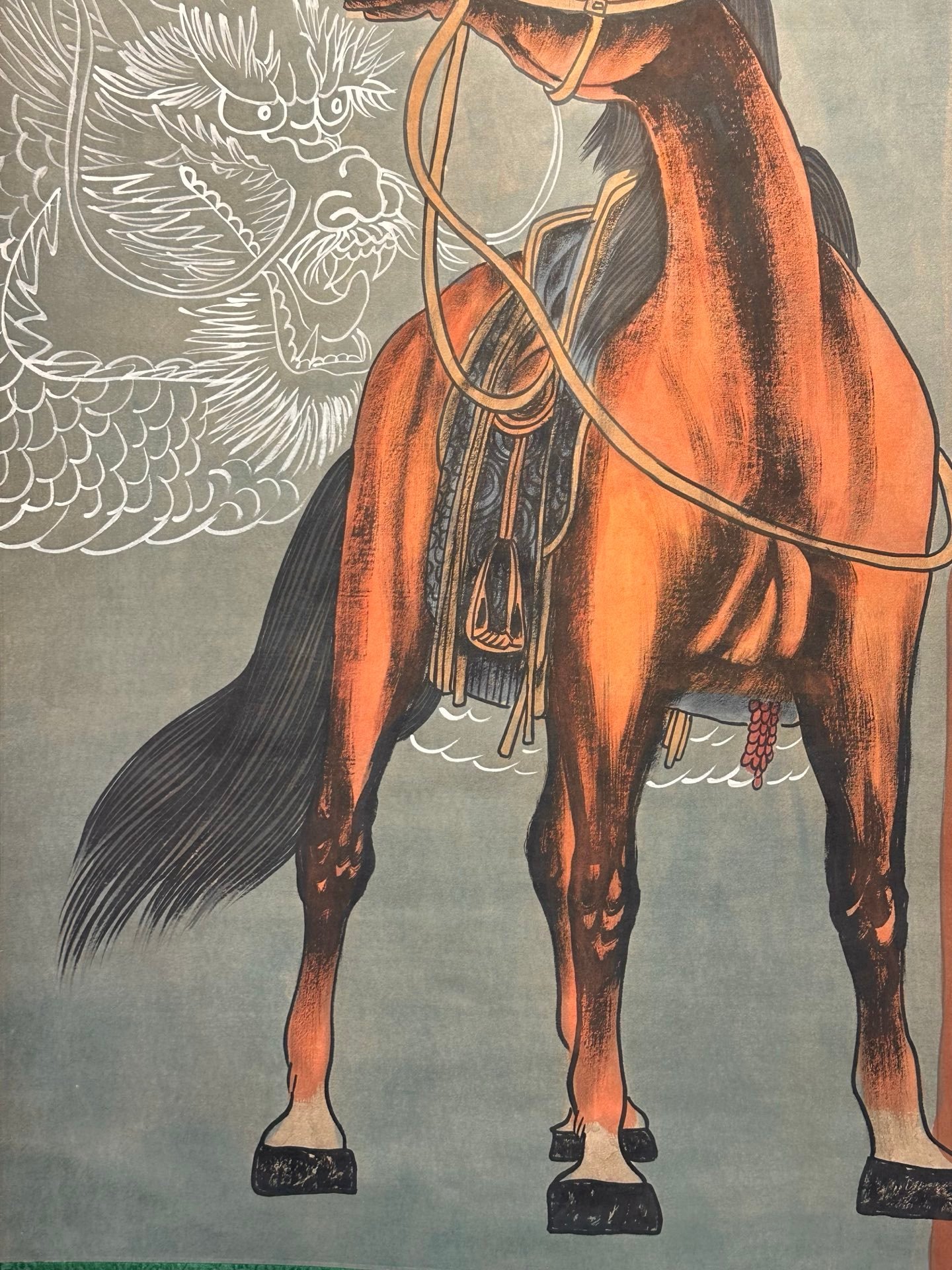 Chinese scroll painting Fu Baoshi