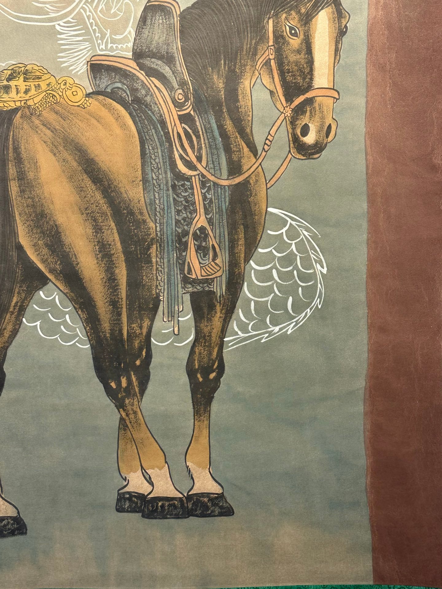 Chinese scroll painting Fu Baoshi
