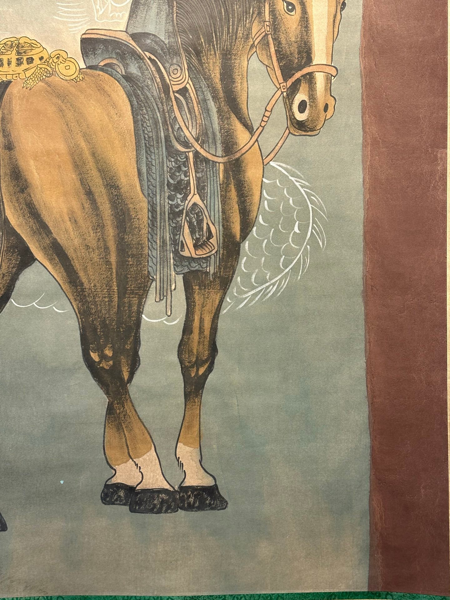 Chinese scroll painting Fu Baoshi