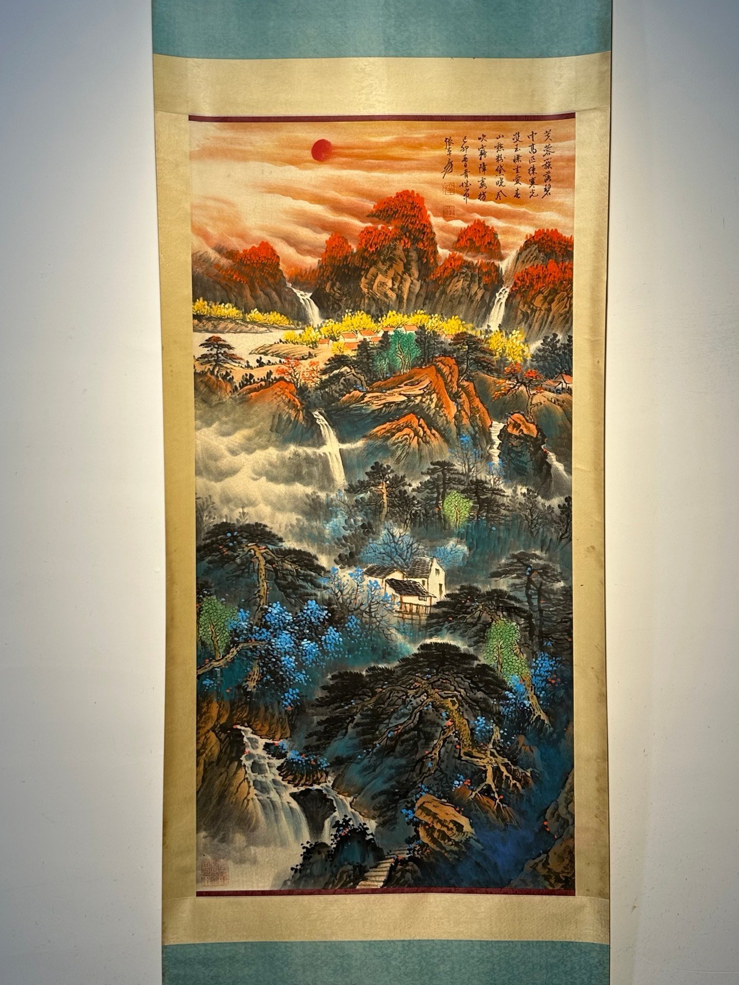 Chinese scroll painting Zhang Daqian