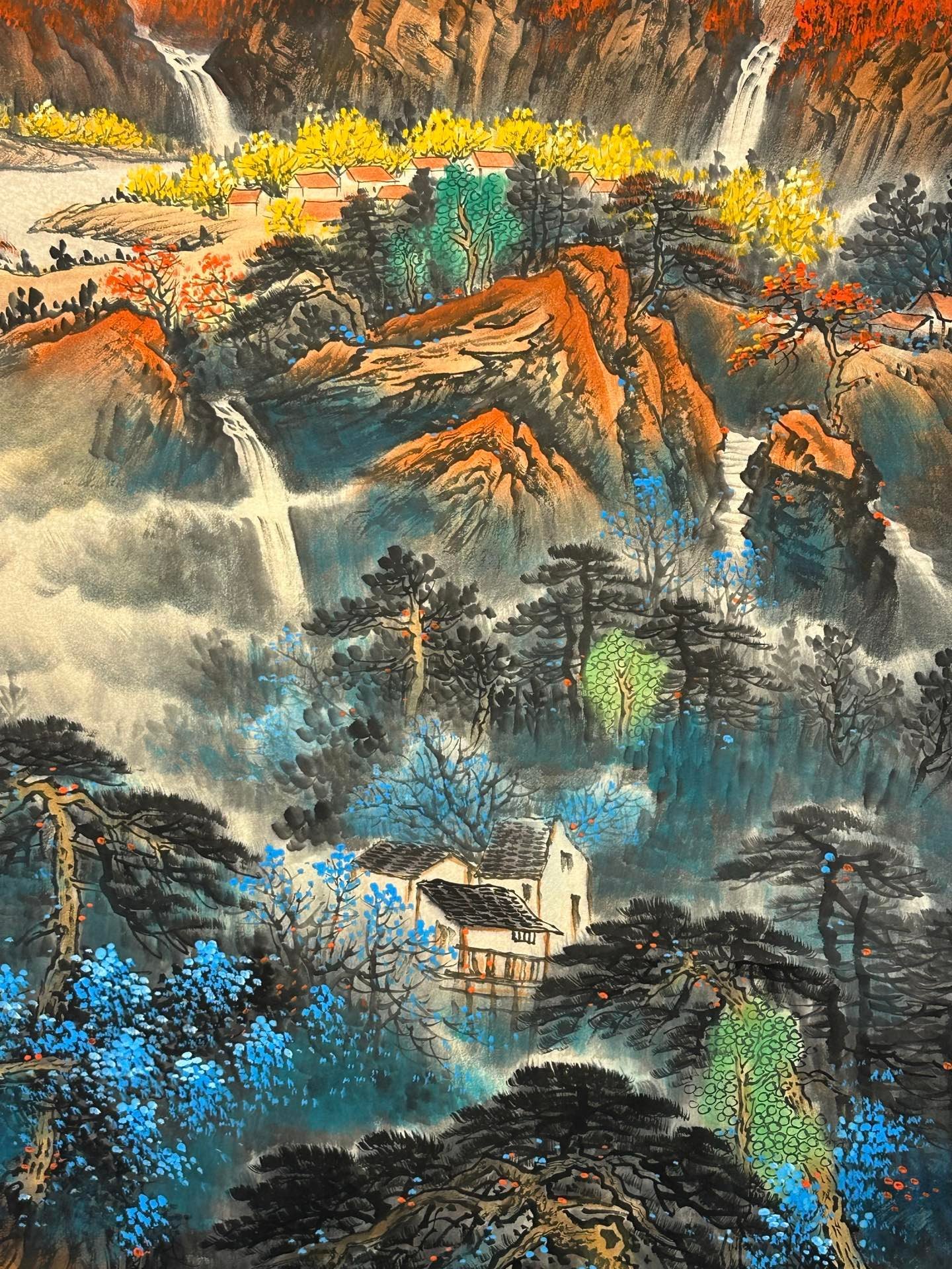 Chinese scroll painting Zhang Daqian