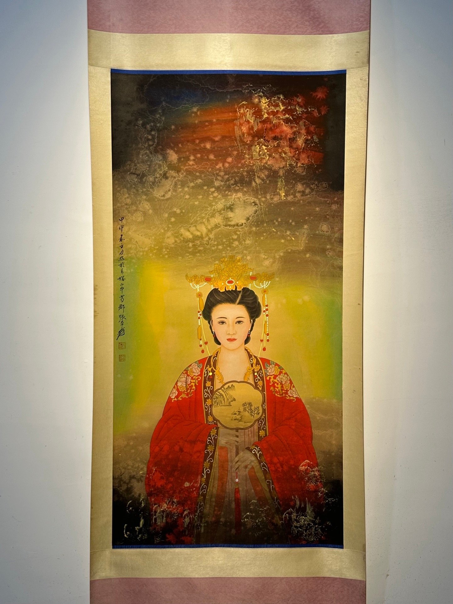 Chinese scroll painting Zhang Daqian