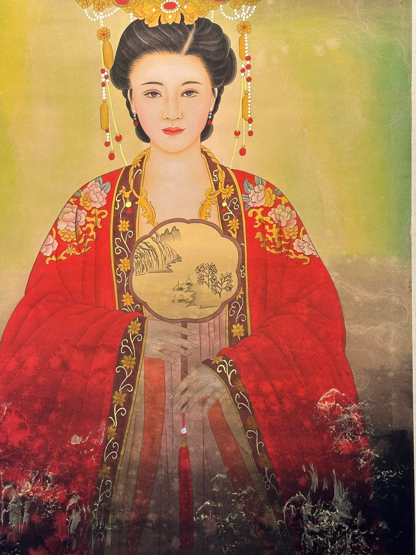 Chinese scroll painting Zhang Daqian