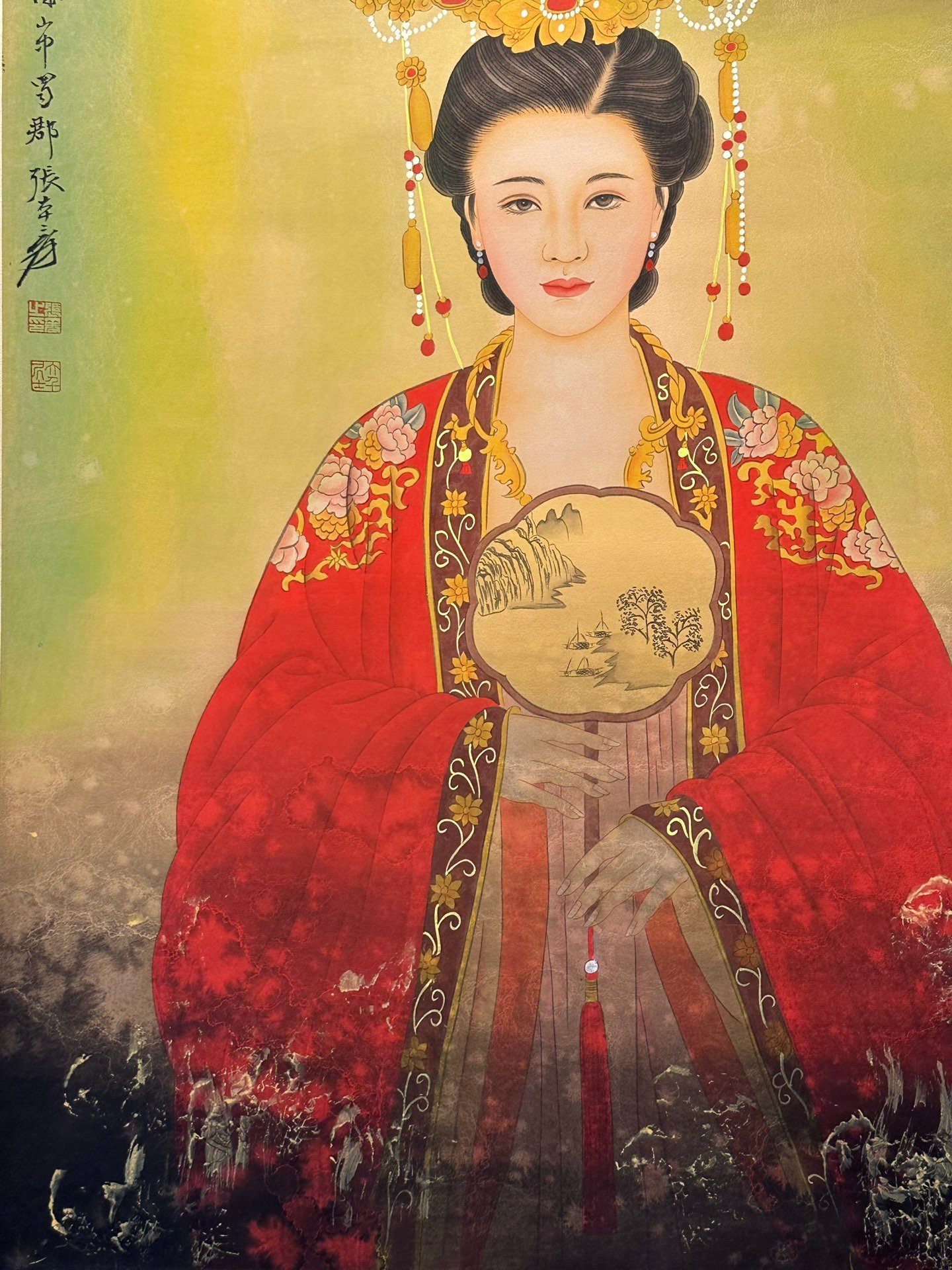 Chinese scroll painting Zhang Daqian