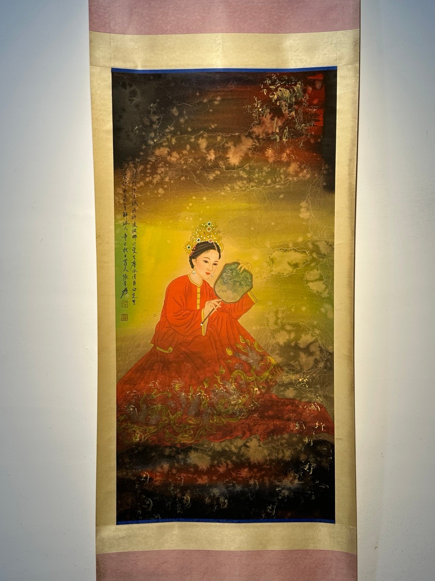 Chinese scroll painting Zhang Daqian